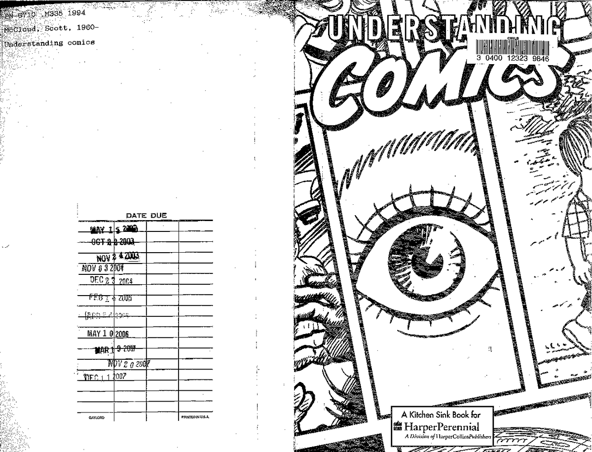 Understanding Comics: Chapter 4 - Comics Materials (QCTZ UOU3) - Studocu