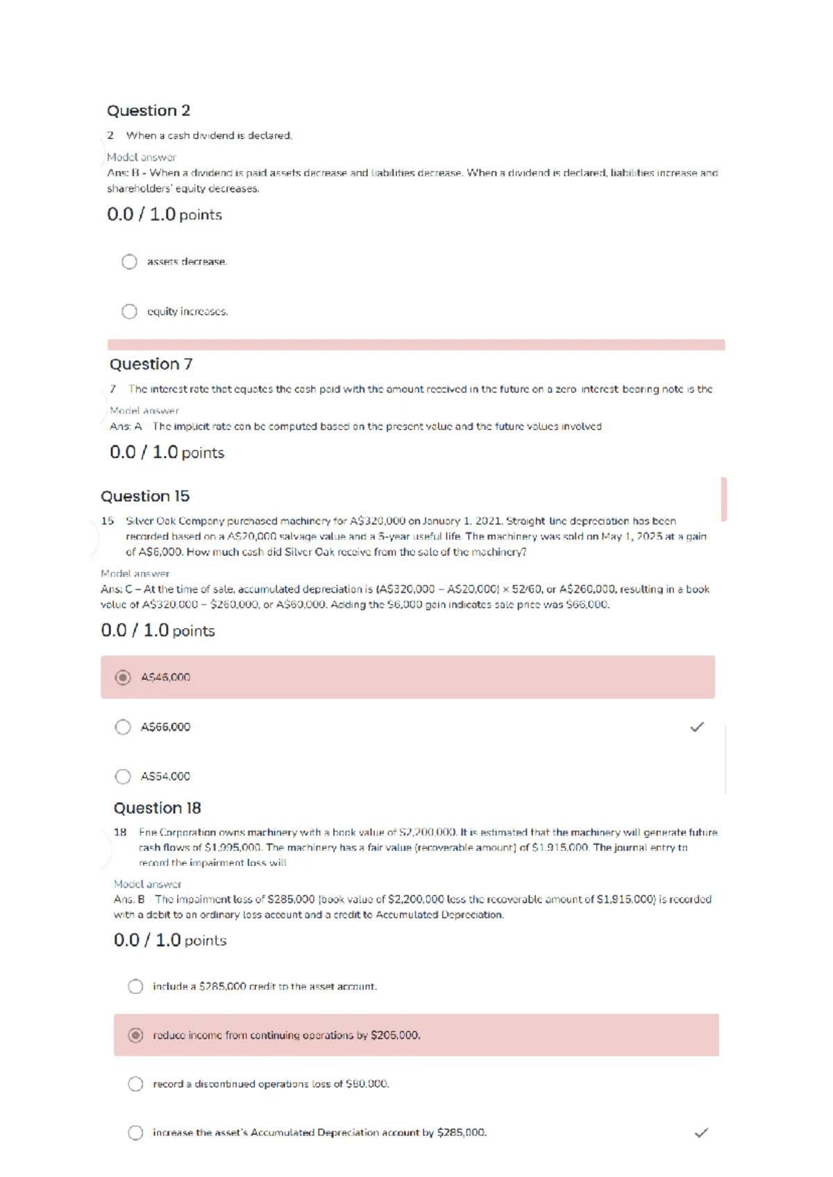 Financial Accounting 2: Tutorial 3 - Cost Analysis & Disposals - Studeersnel