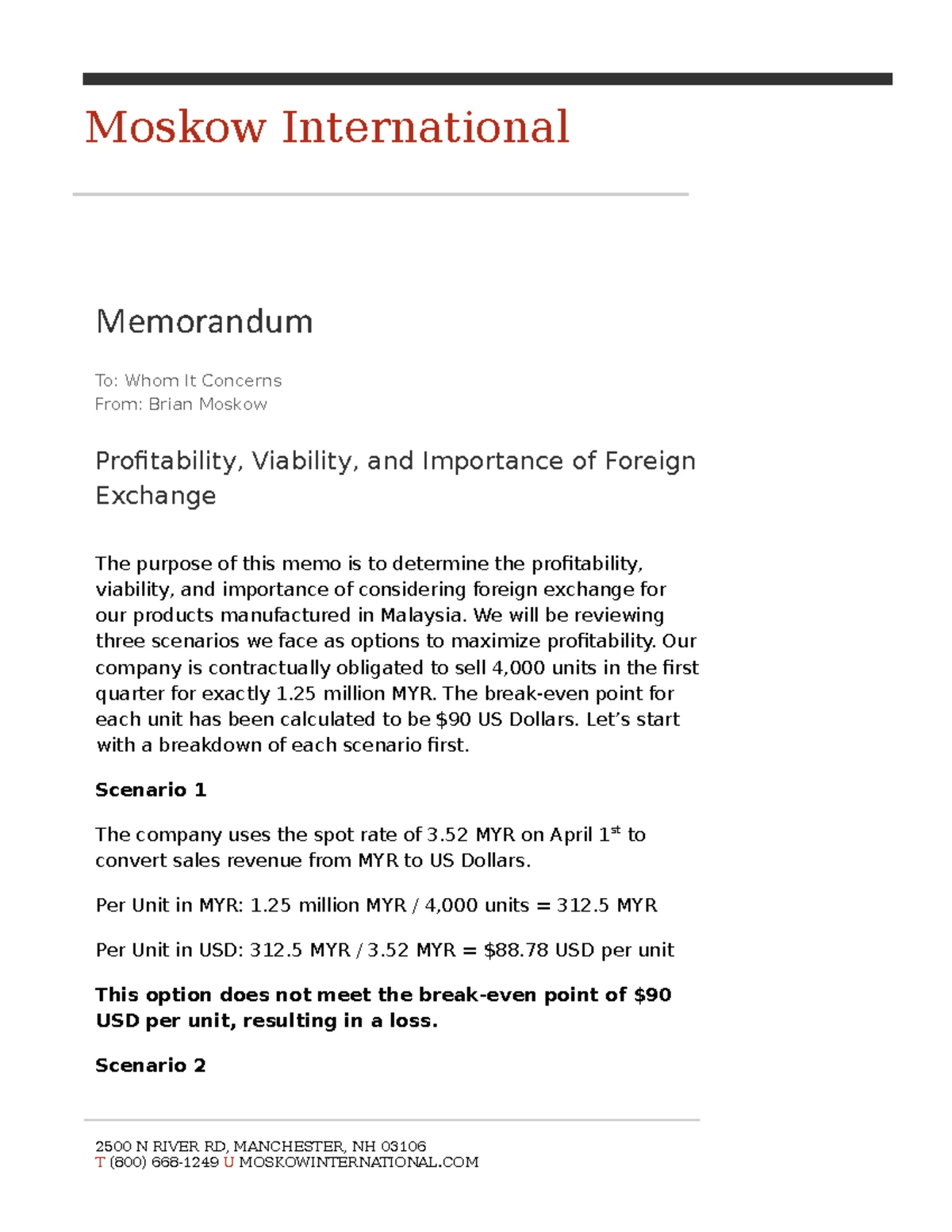 Module one assignment int 220 module one assignment southern new