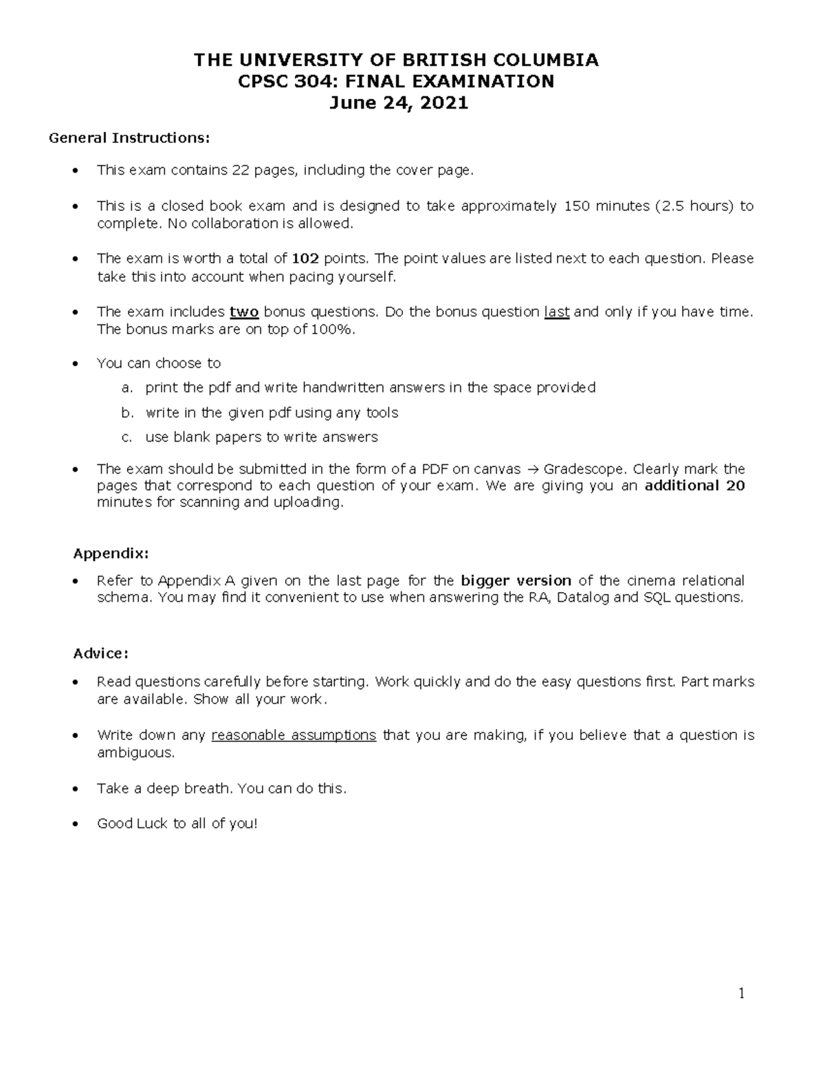 Normalization 3 answer - Page 1 of 2 Consider a relation T(L, M, N, O ...