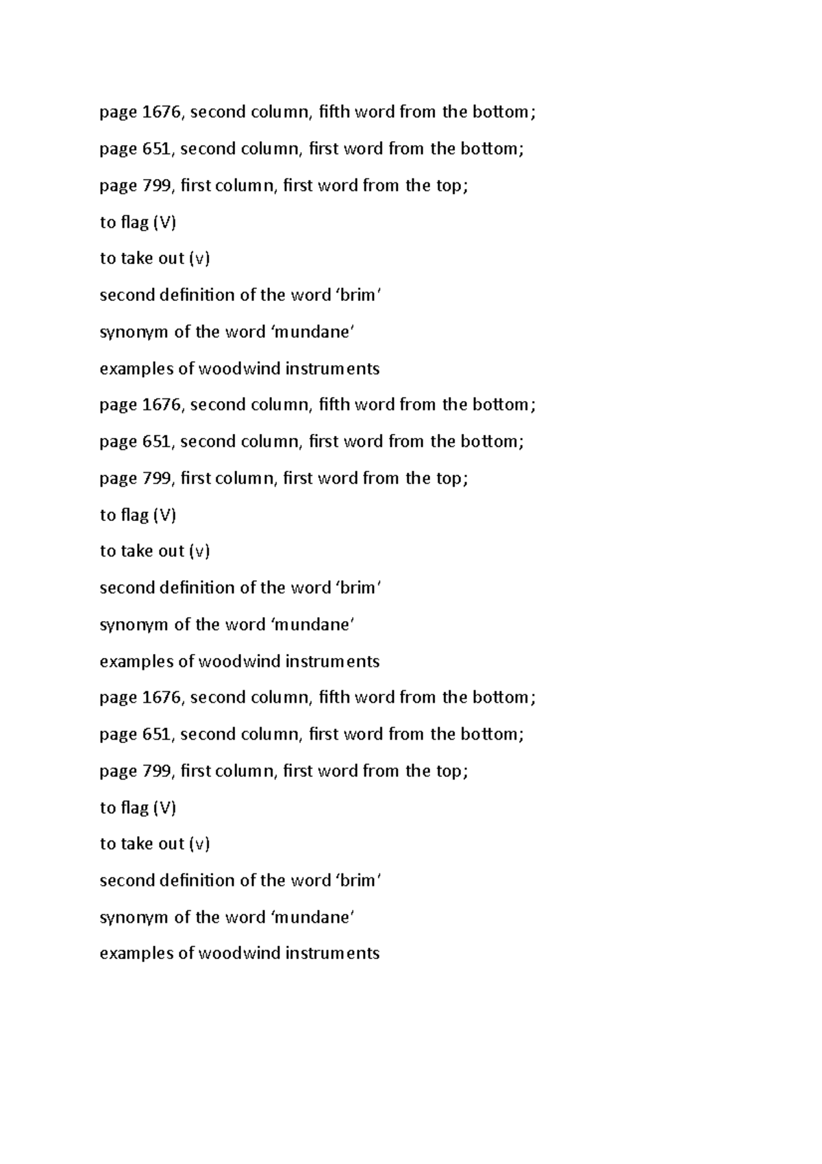 Dictionary Reference Notes for Vocabulary Study - Studocu