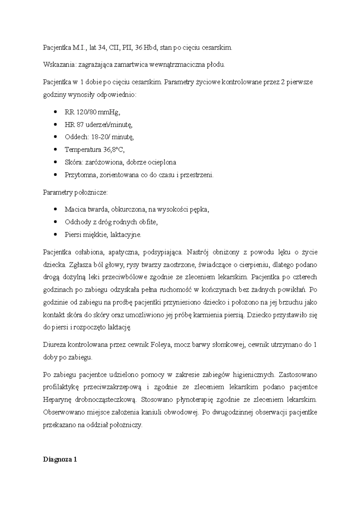 Geriatria-proces pielęgnowania - 1 Dokumentacja procesu pielęgnowania
