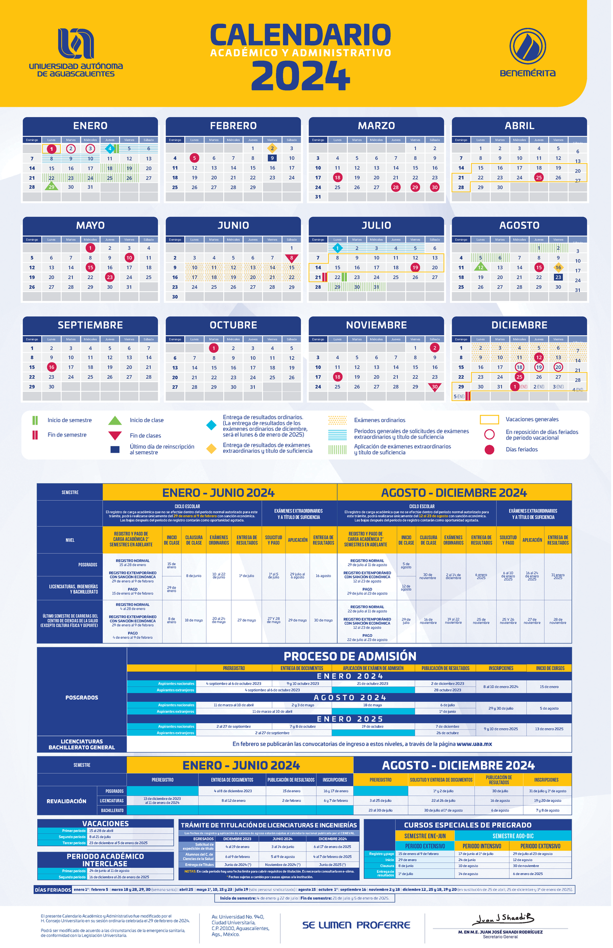 Calendario académico de la unad 2024 6