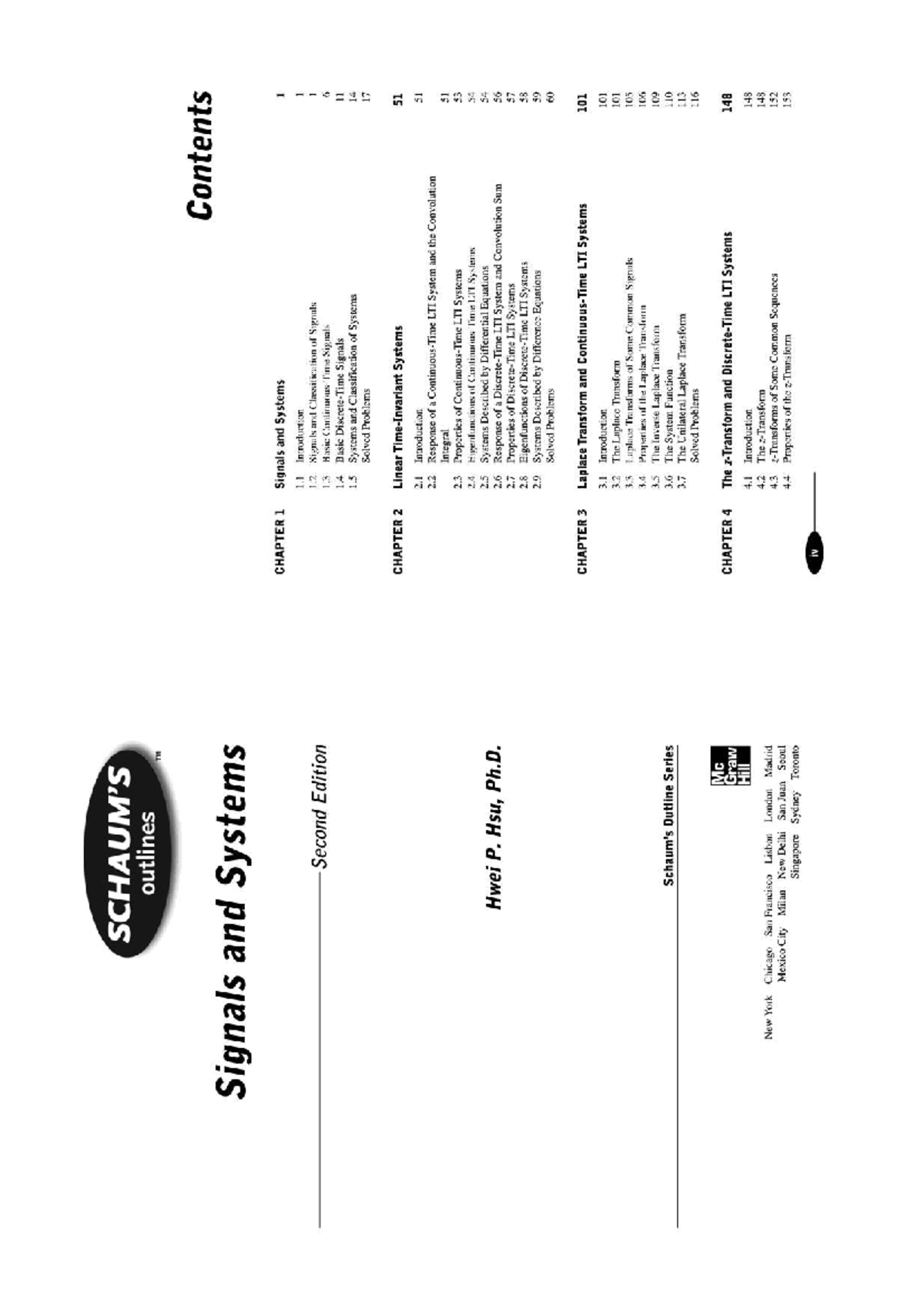 BEEE 202: Signals and Systems - Chapter 1 to 9 Overview and Key ...