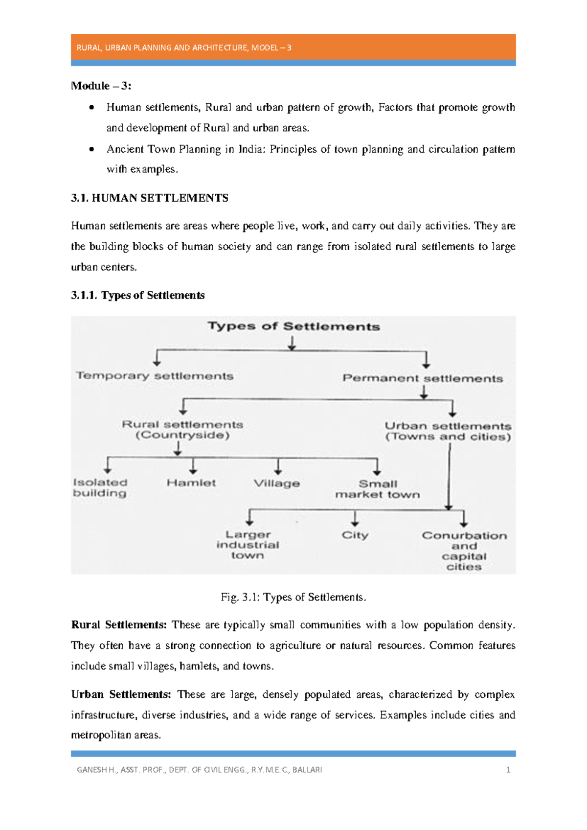 Module 3 - I need a notes to study for upcoming examinations - Module ...