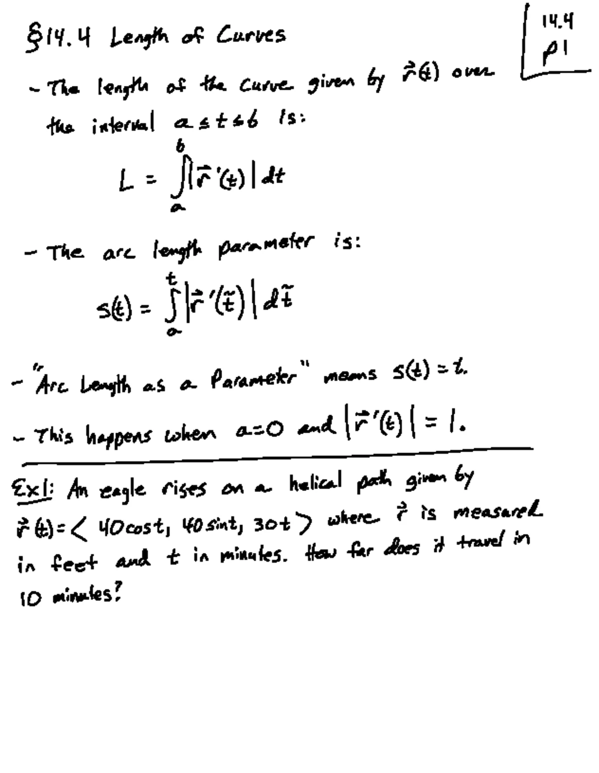 Curvature and Normal Vectors: Key Concepts and Examples (MATH 101 ...