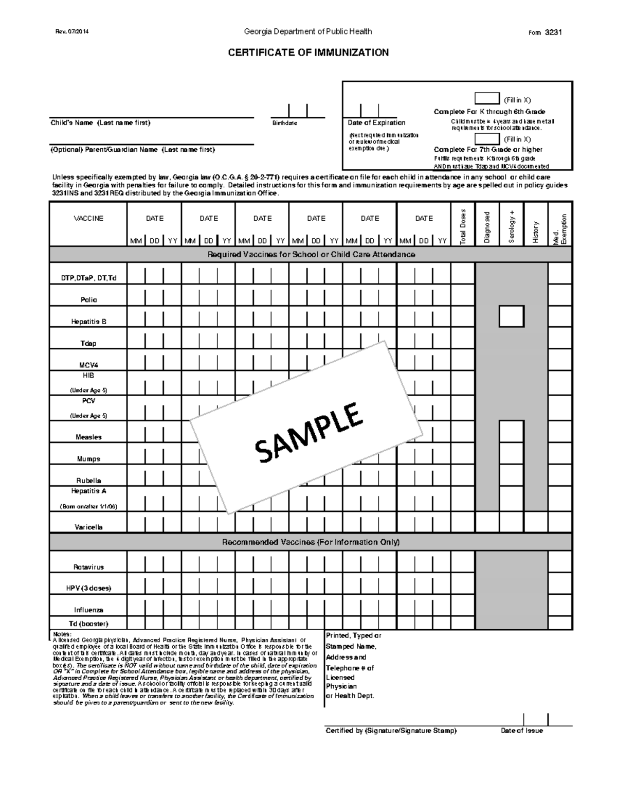 3231 Form - ybbbbbbbbbbbbbyuyouihoihoh - Rev. 07/2014 Georgia ...