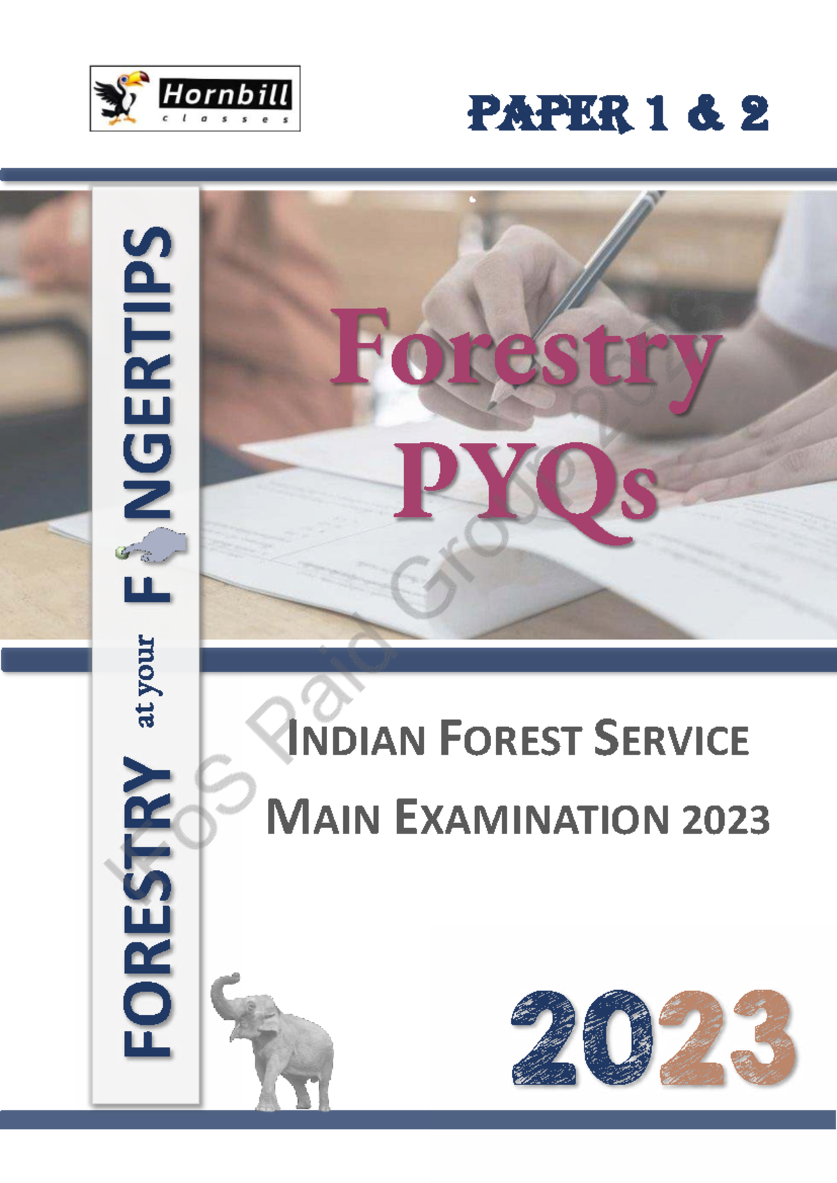 PYQs 2023 IFoS: Comprehensive Guide to Forestry Concepts and Techniques ...