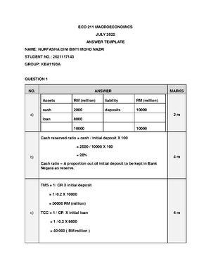 Fundamentals of Economics - ECO211 - UiTM - Studocu