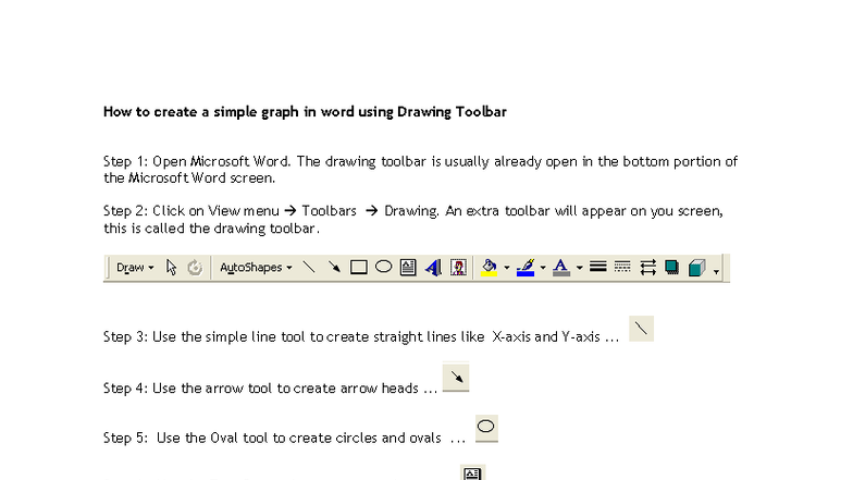 Creating Simple Graphs in Word: A Step-by-Step Guide - Studocu
