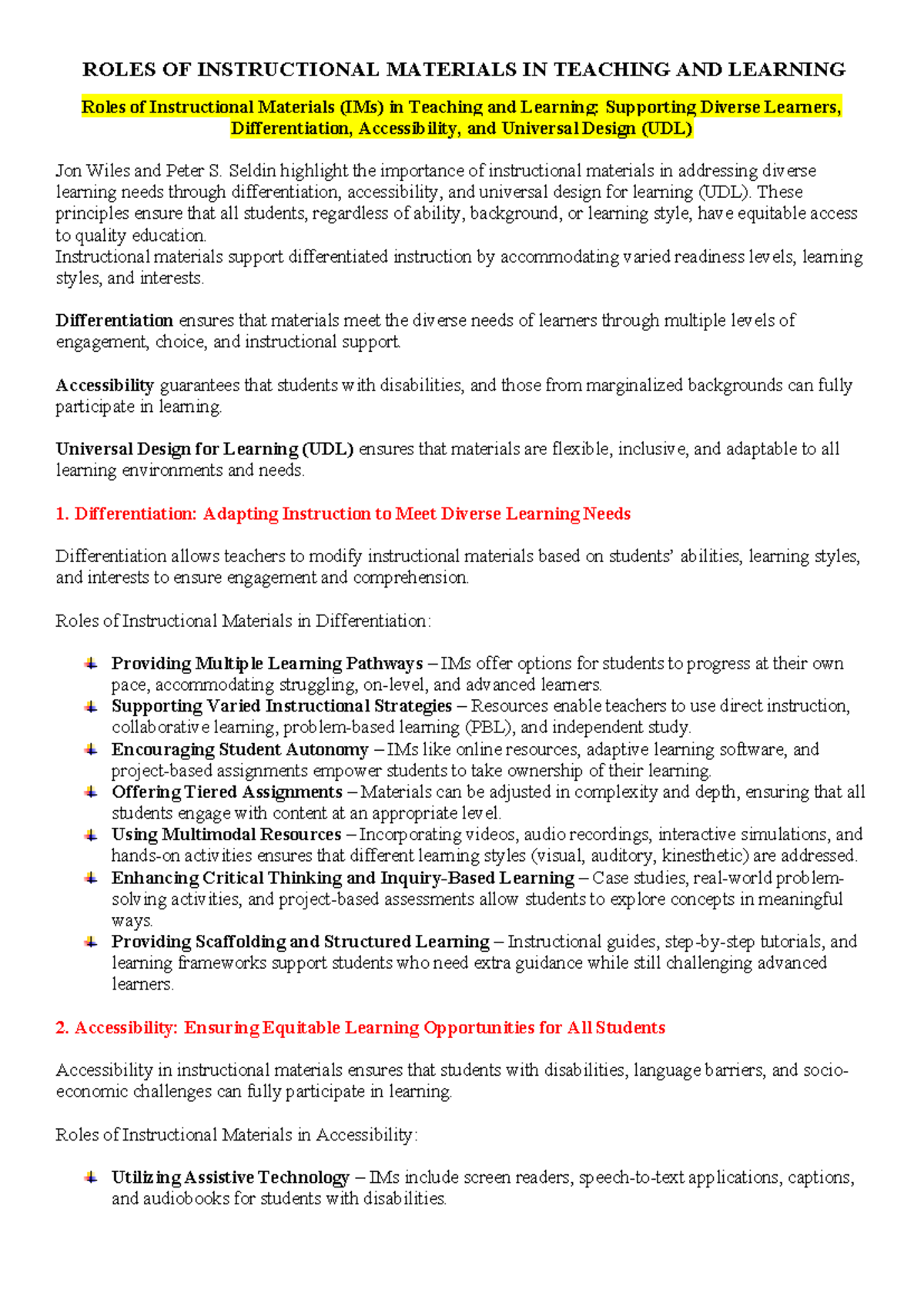 Group-2- ReportROLES OF TECHNOLOGY IN TEACHING AND LEARNING - ROLES OF ...