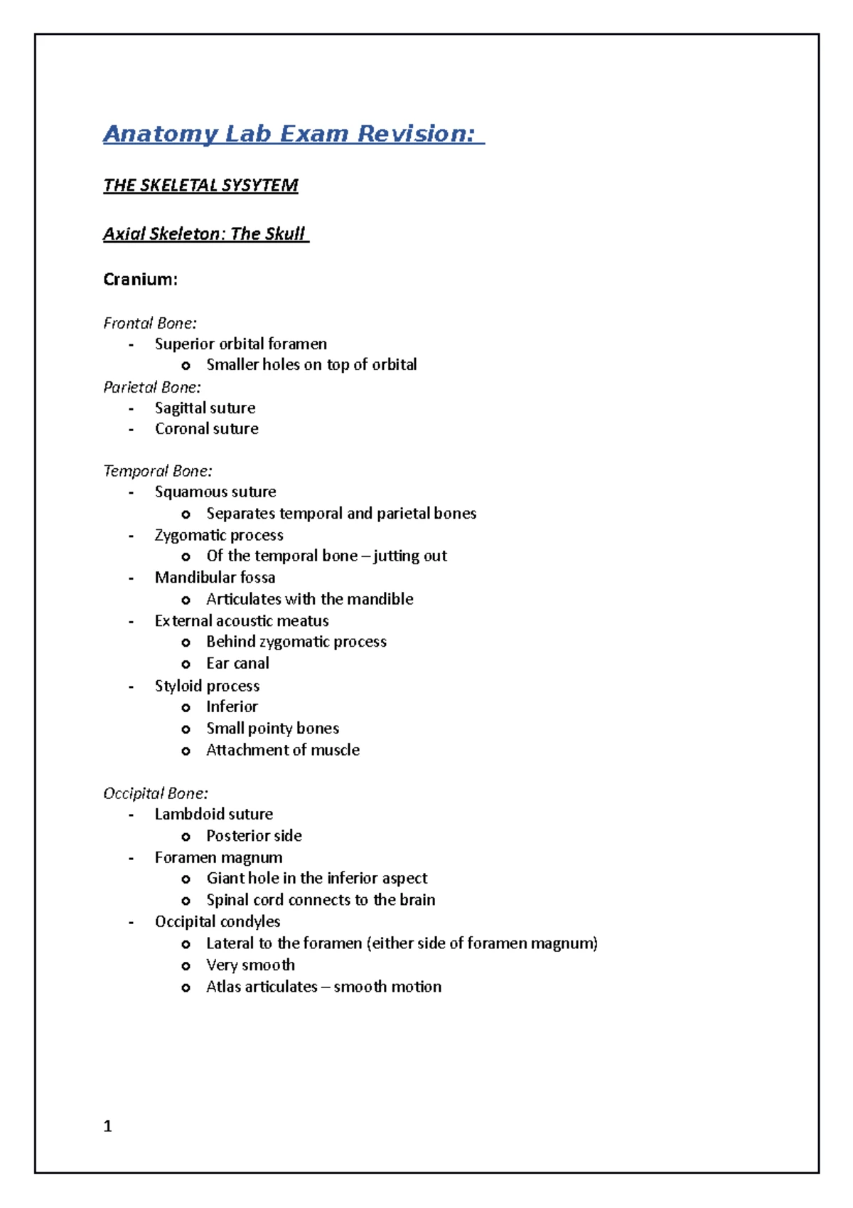 Appendicular Skeleton Overview: Pelvic Girdle & Lower Limb - Module 1 ...