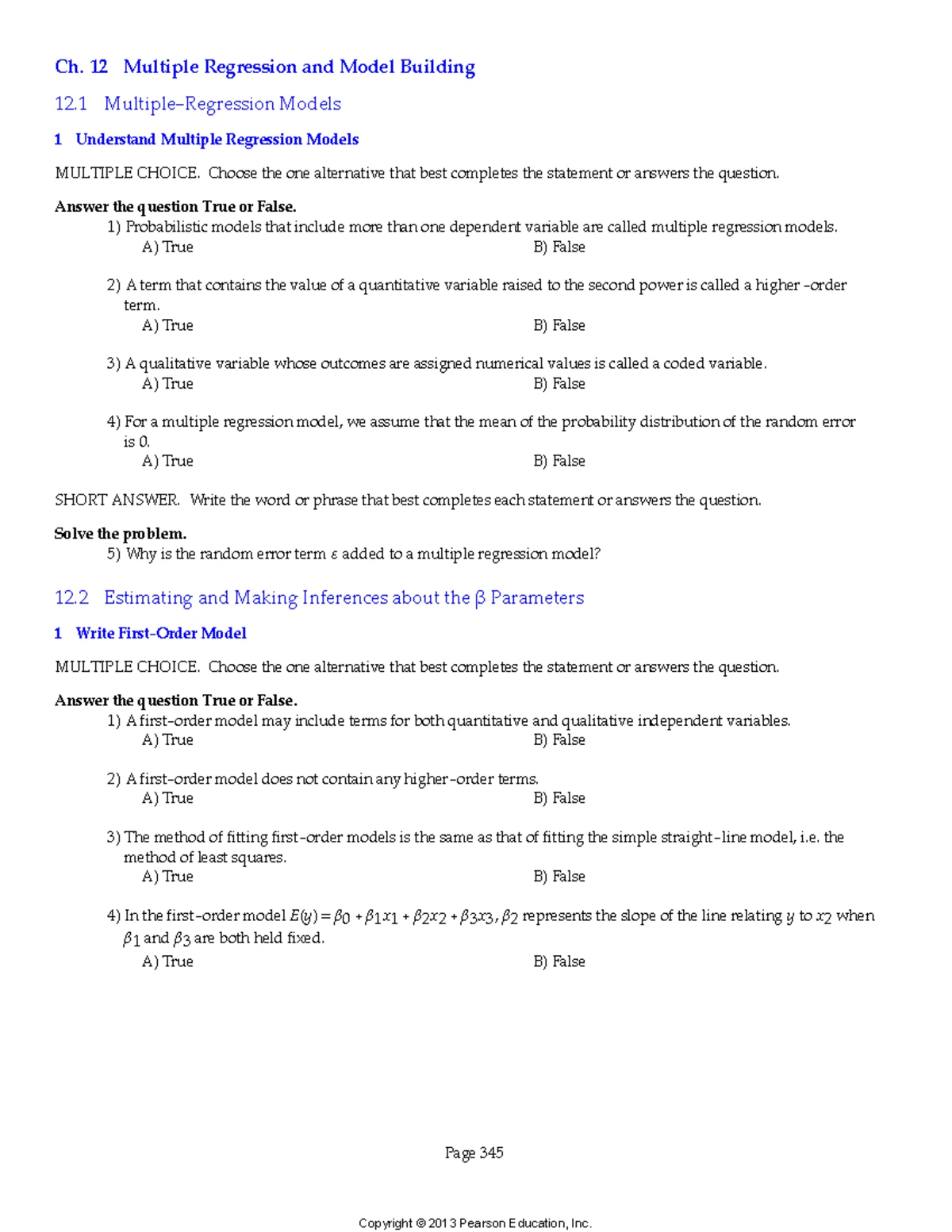 STAT2500 Formula Sheet: R Commands for Chapters 2-6 & 10-13 - Studocu