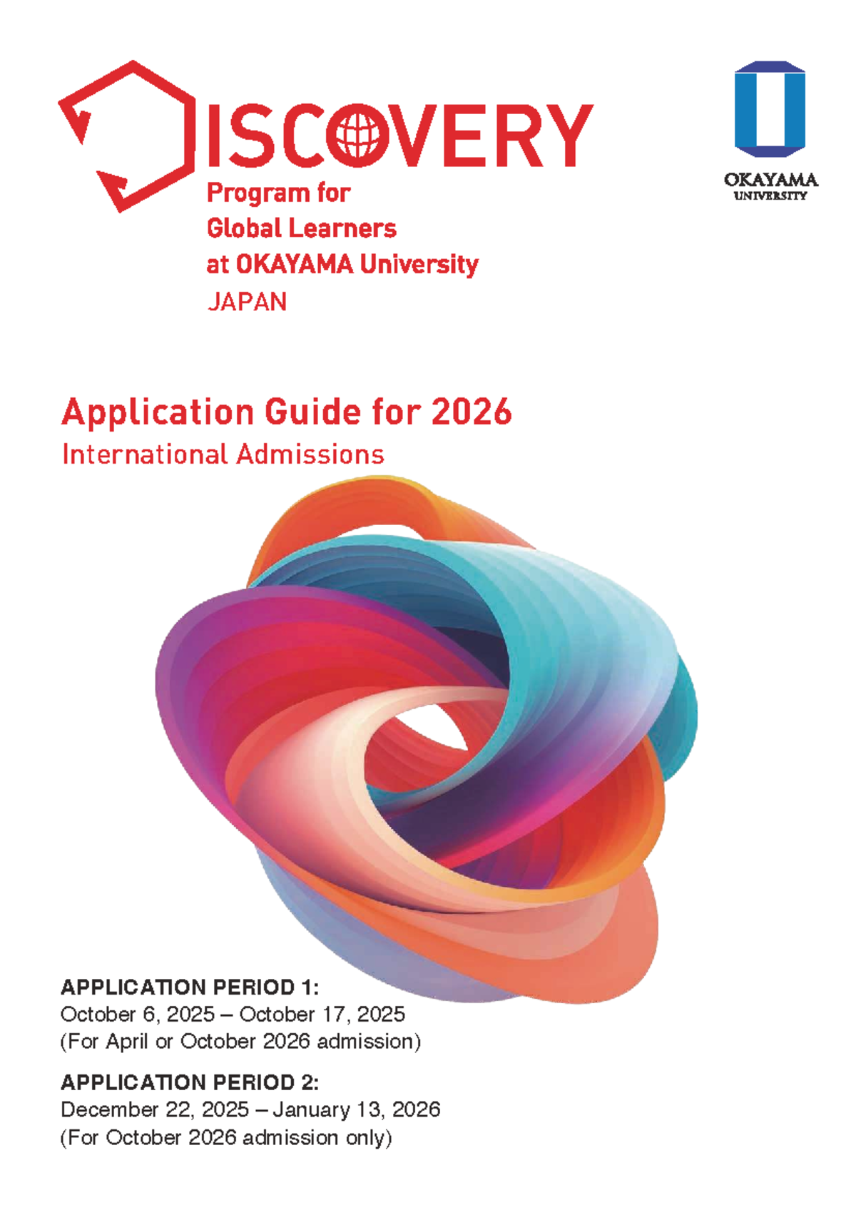 JAPAN 2026 International Admissions Guide: Discovery Program Details ...
