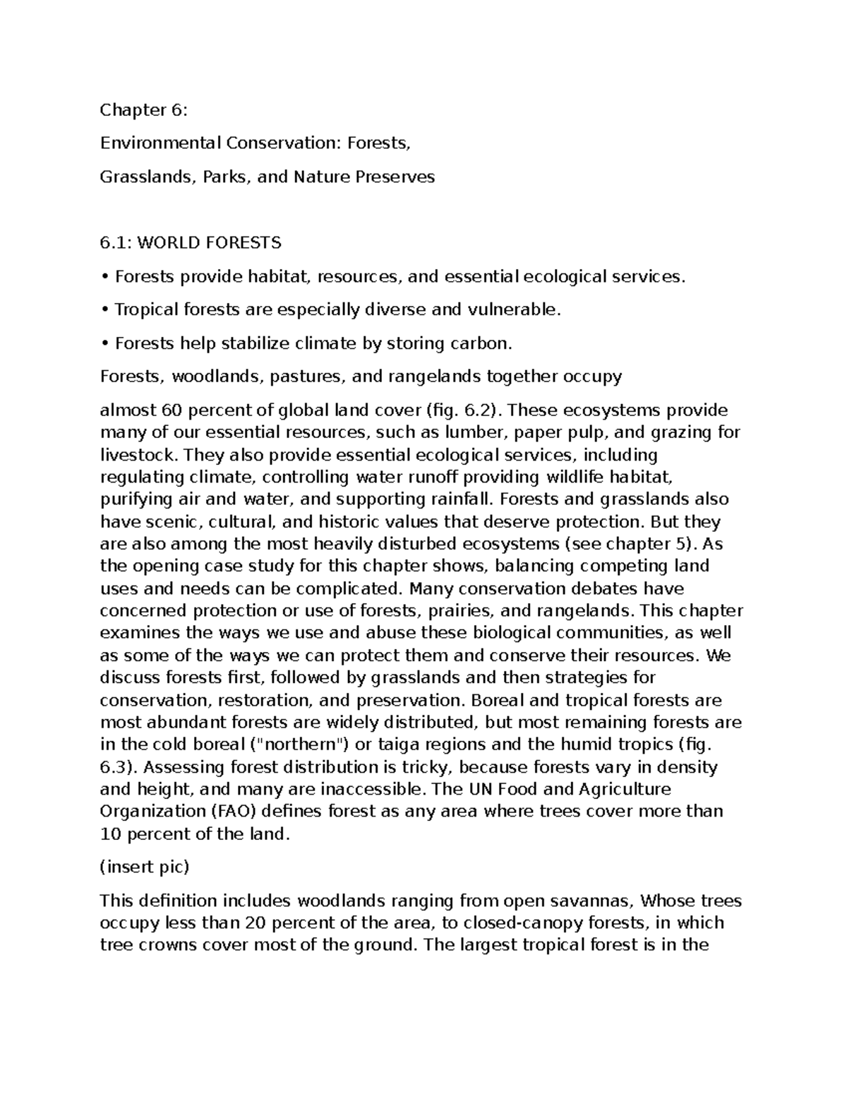 ES-101: Chapter 6 - Environmental Conservation Practices and Challenges ...