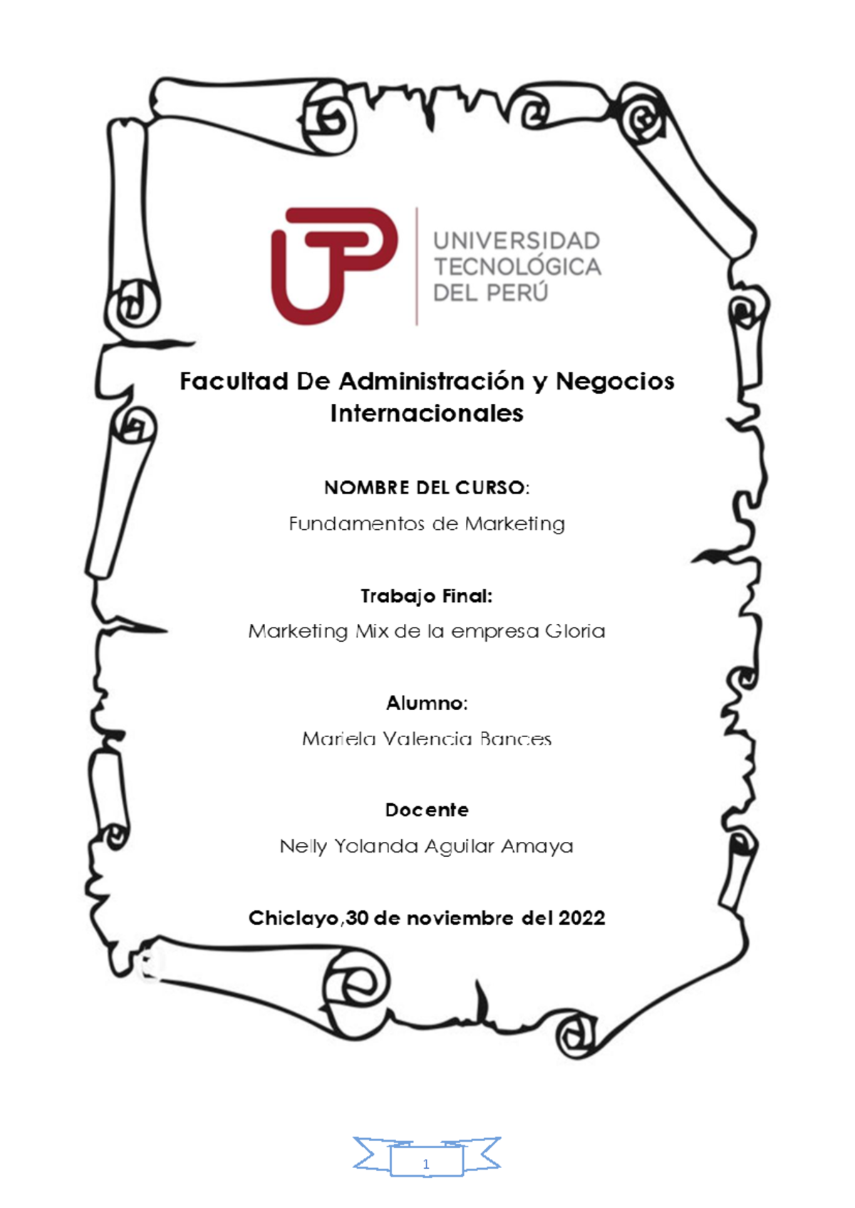 Estudio sobre el Marketing MIX de Gloria S.A. en Perú - Document Preview