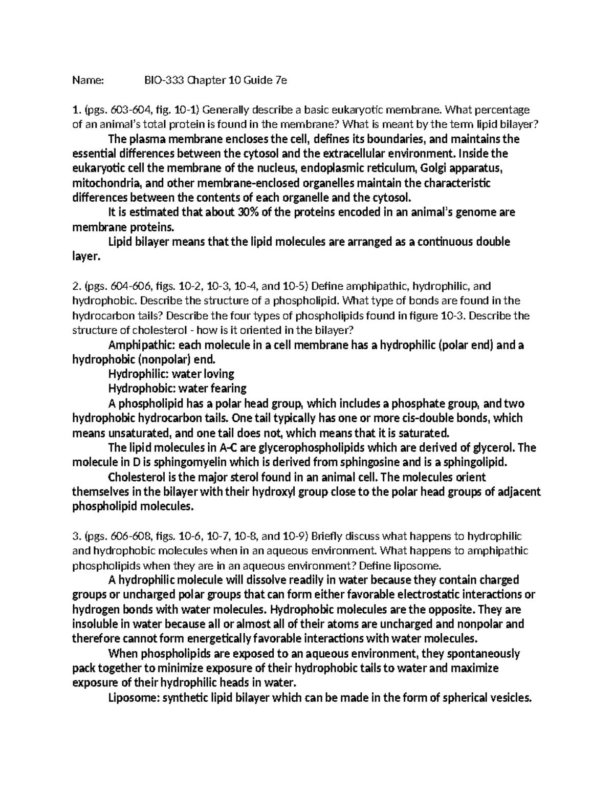 BIO-333 CH10 Guide - Name: BIO-333 Chapter 10 Guide 7e (pgs. 603-604 ...