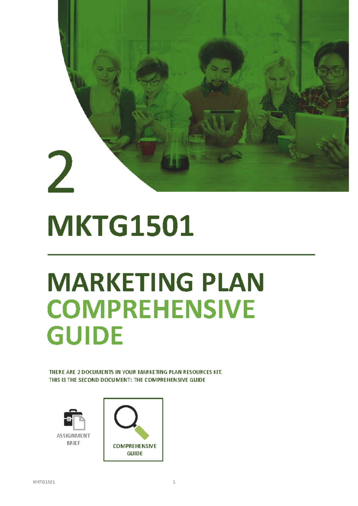 MKTG Marketing Plan Comprehensive Assignment Guide for Students - Studocu
