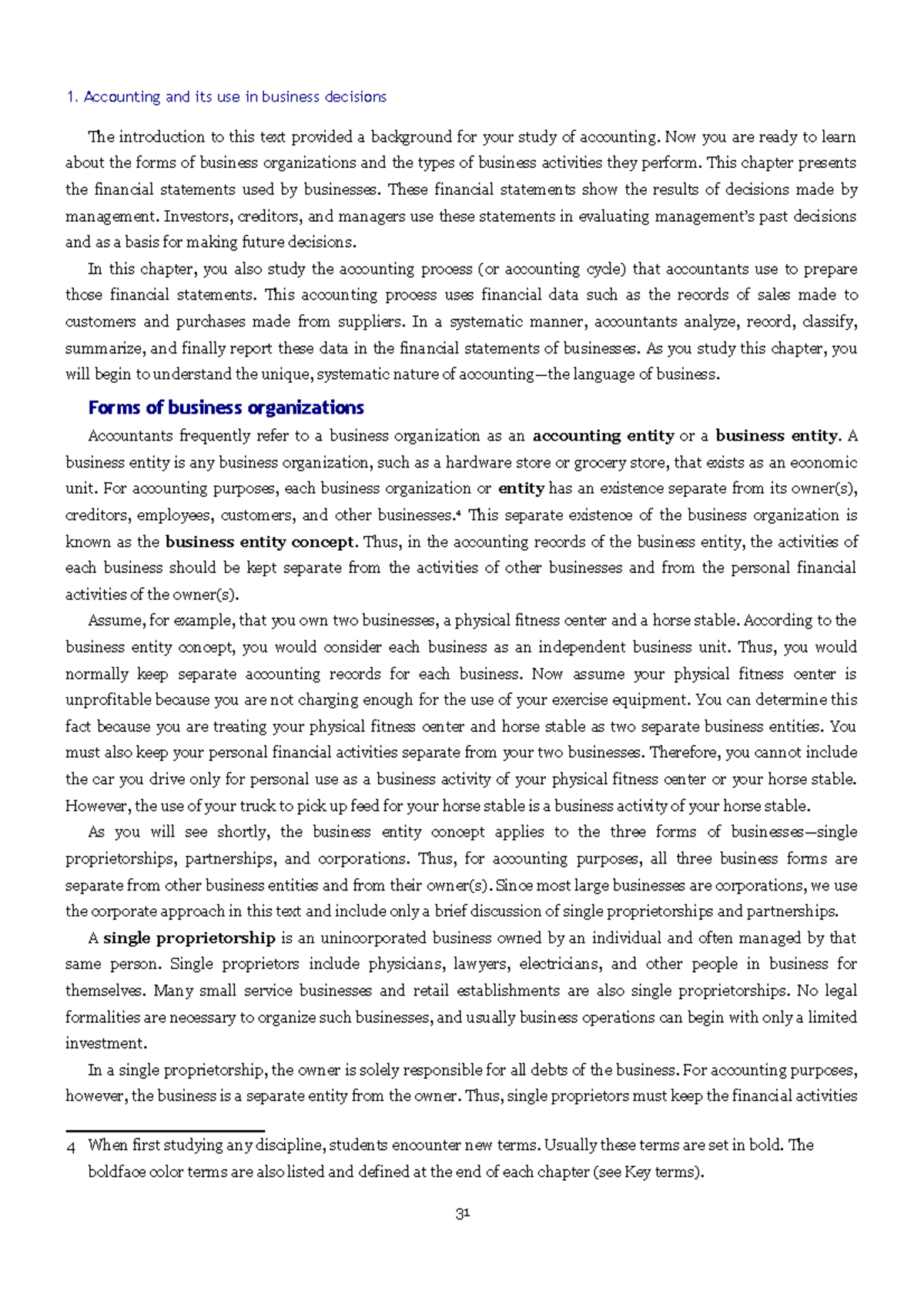 Green Hills Riding Stable, Inc. Financial Statements Summary (June 2010 ...
