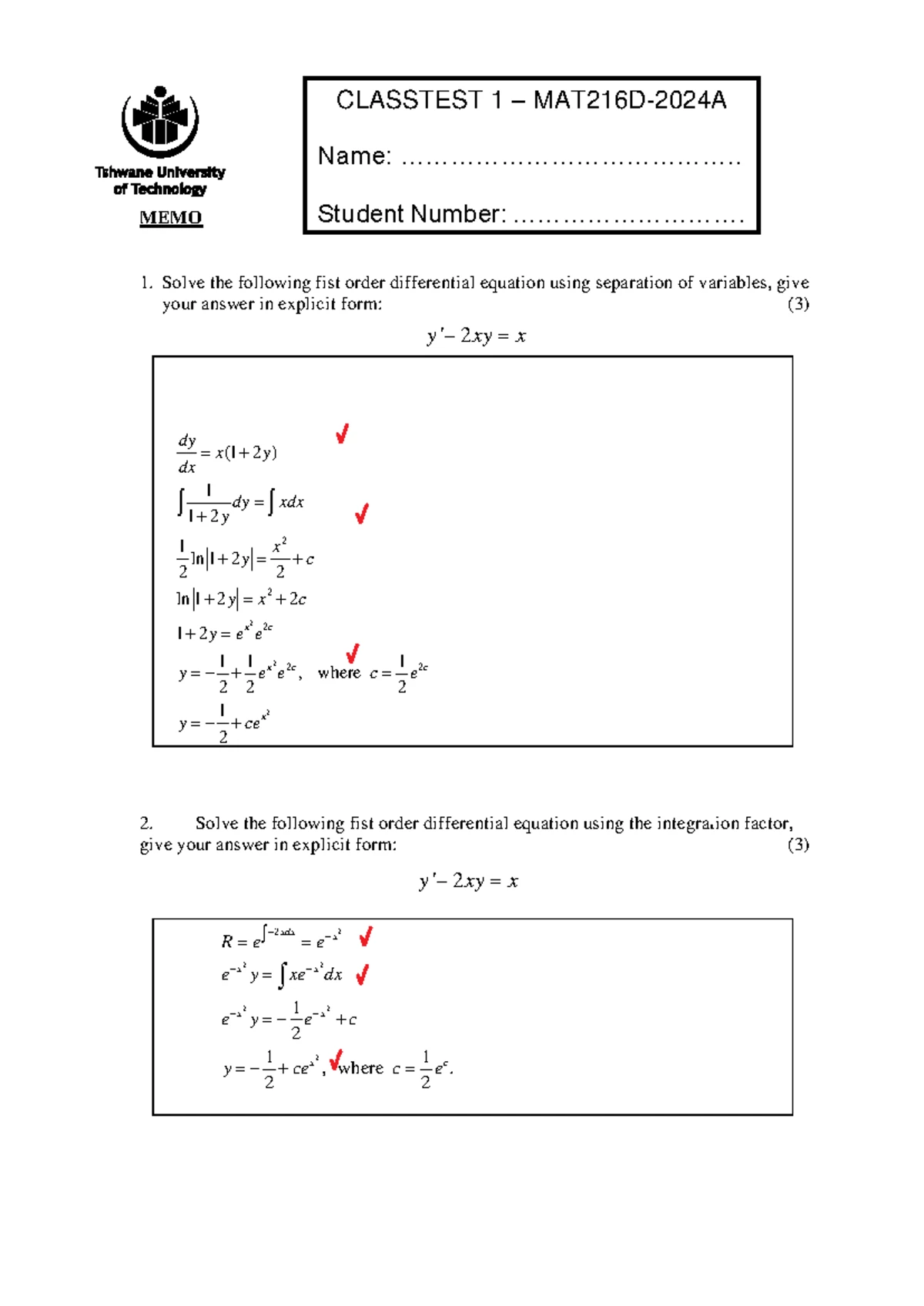 Trig Derivatives Chapter 21 Notes - Differentiation Rules - Studocu