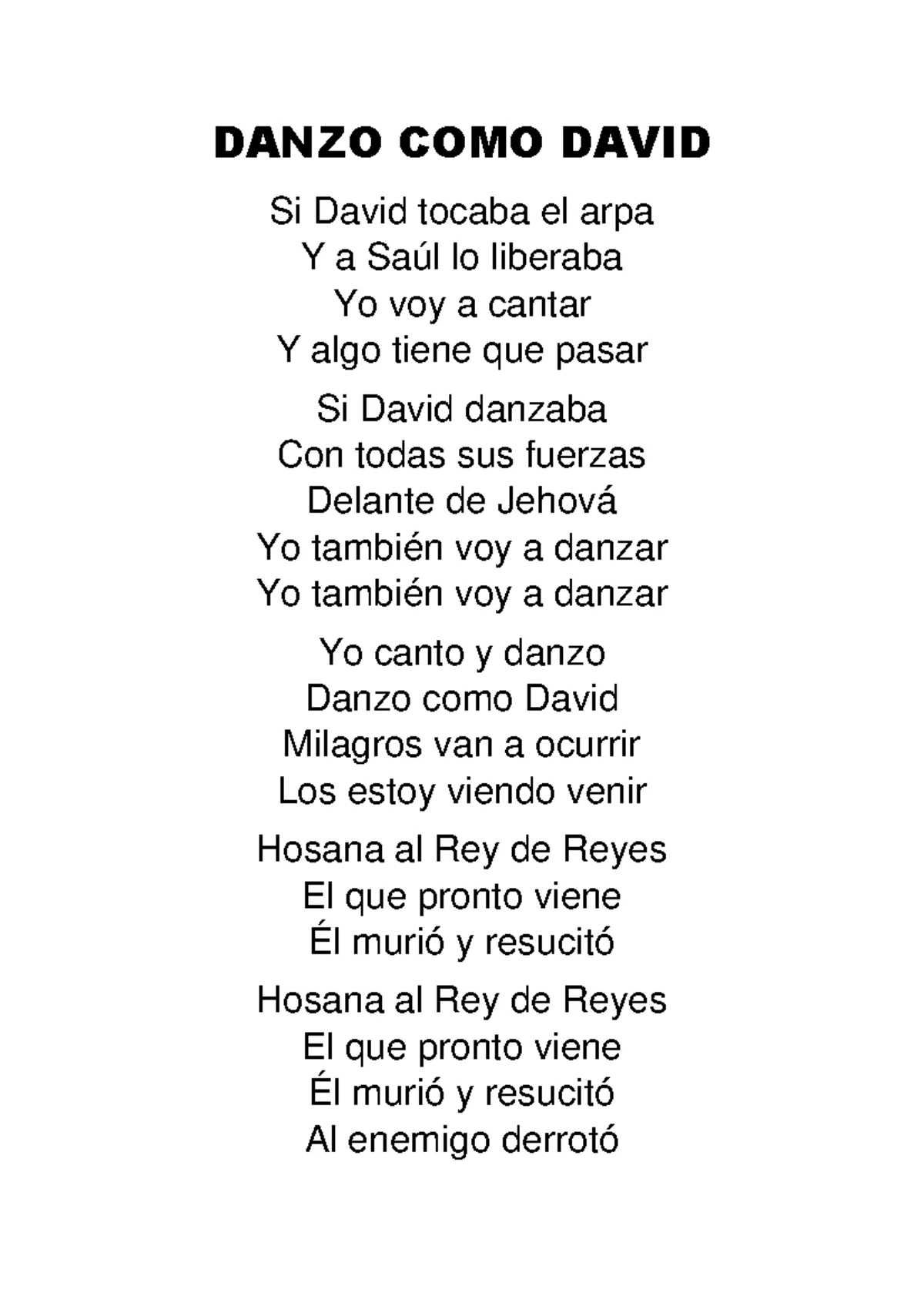 CANTAN SANTO AL GRAN REY - Letra de Canción - Studocu