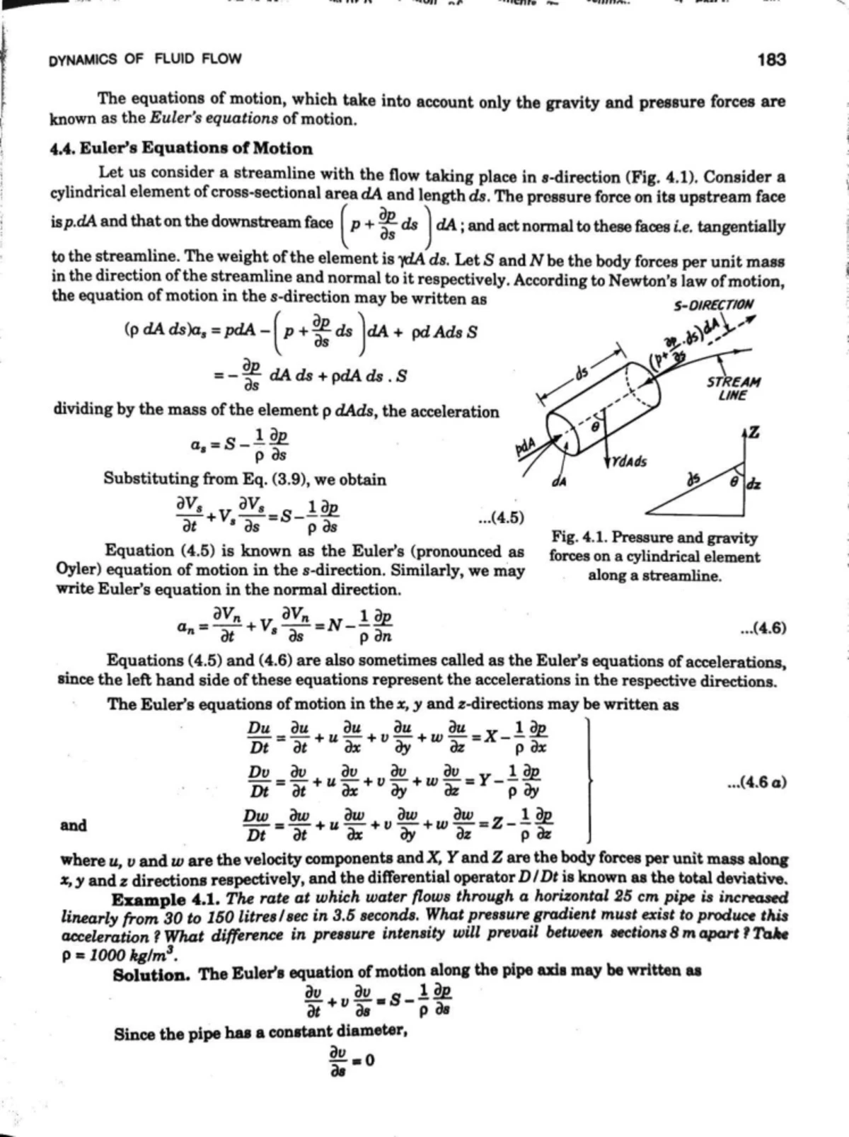 Mechanics of Fluid, Potter & Wiggert著 mechanicsoffluid03edpott_h6h2