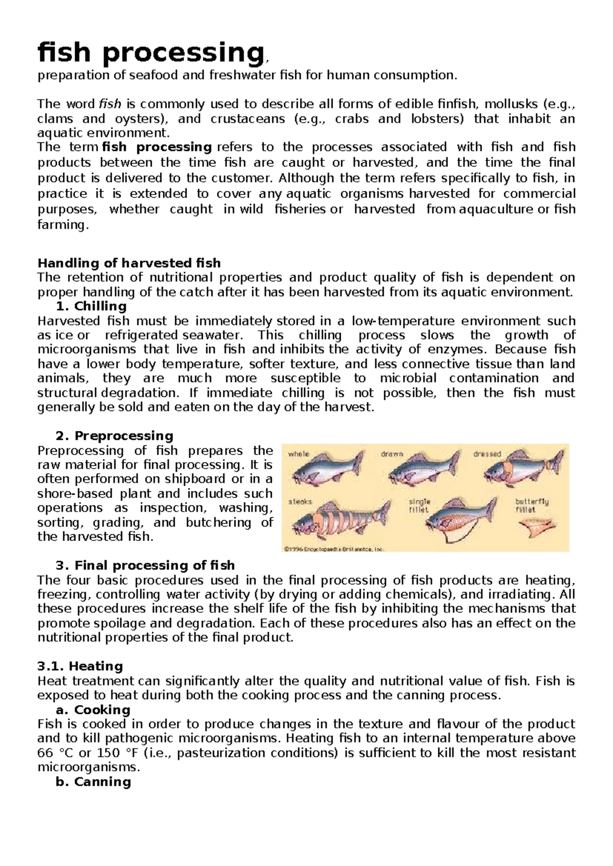 Second Periodical Test in TLE 8: Food Processing (Fish) - Studocu