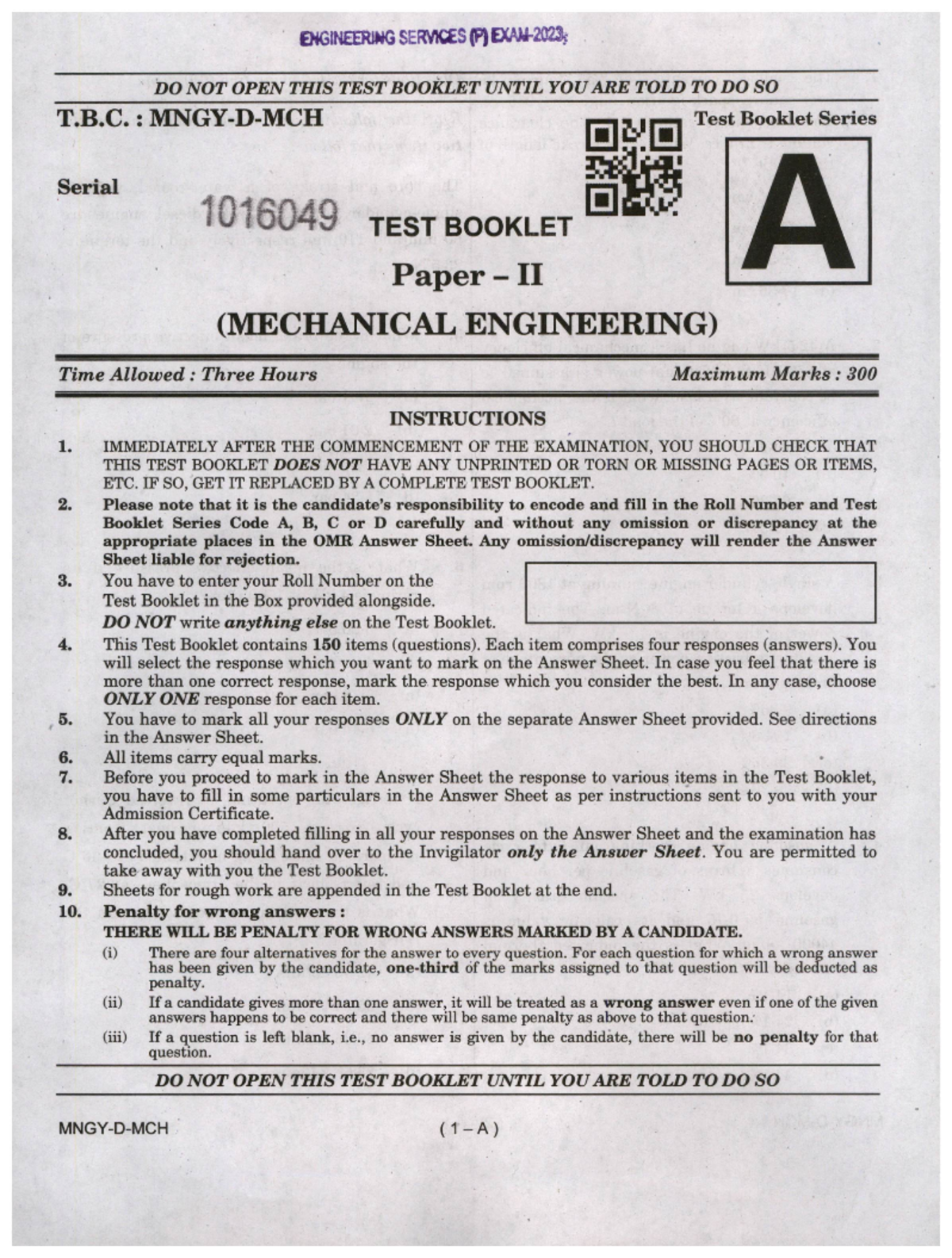 ESEP23-P-II Mech Engg 2002 2023 - Basic Mechanical Engineering - Studocu