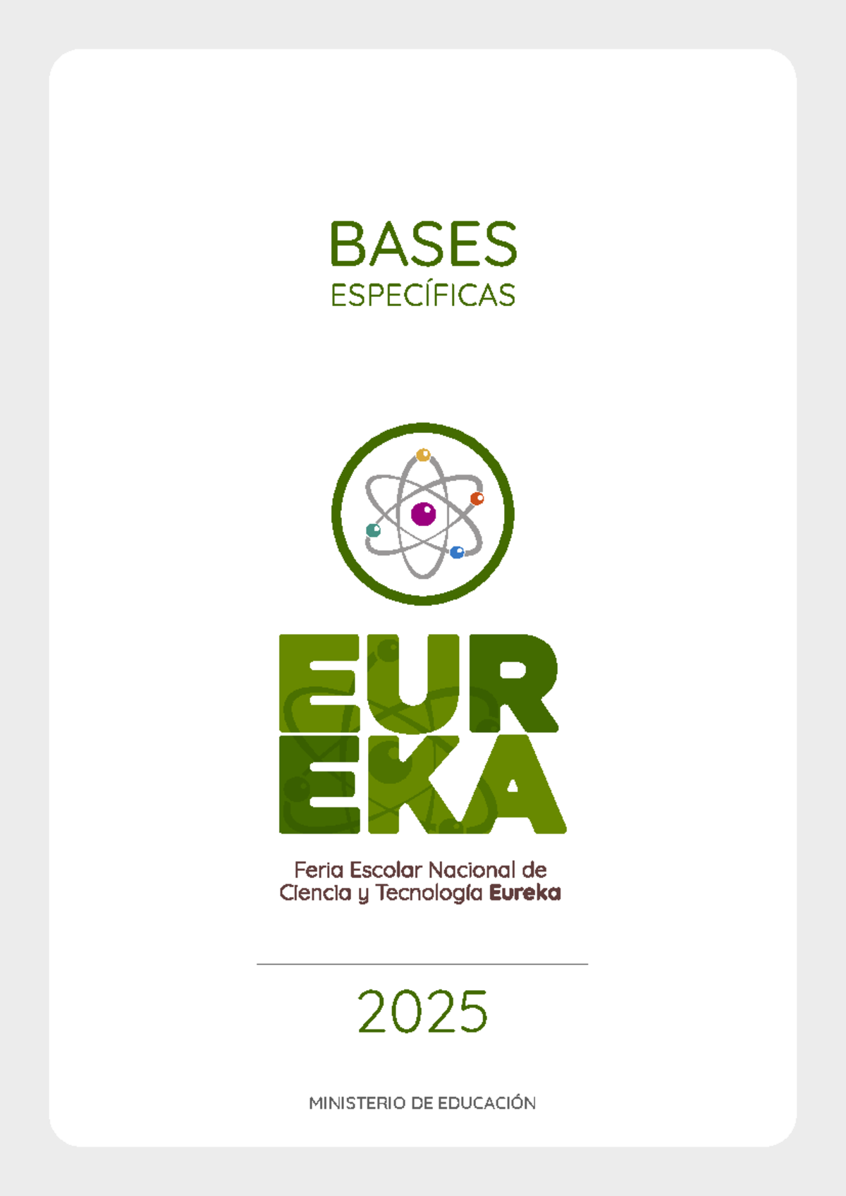 Bases Específicas de la Feria Escolar Nacional de Ciencia y Tecnología ...