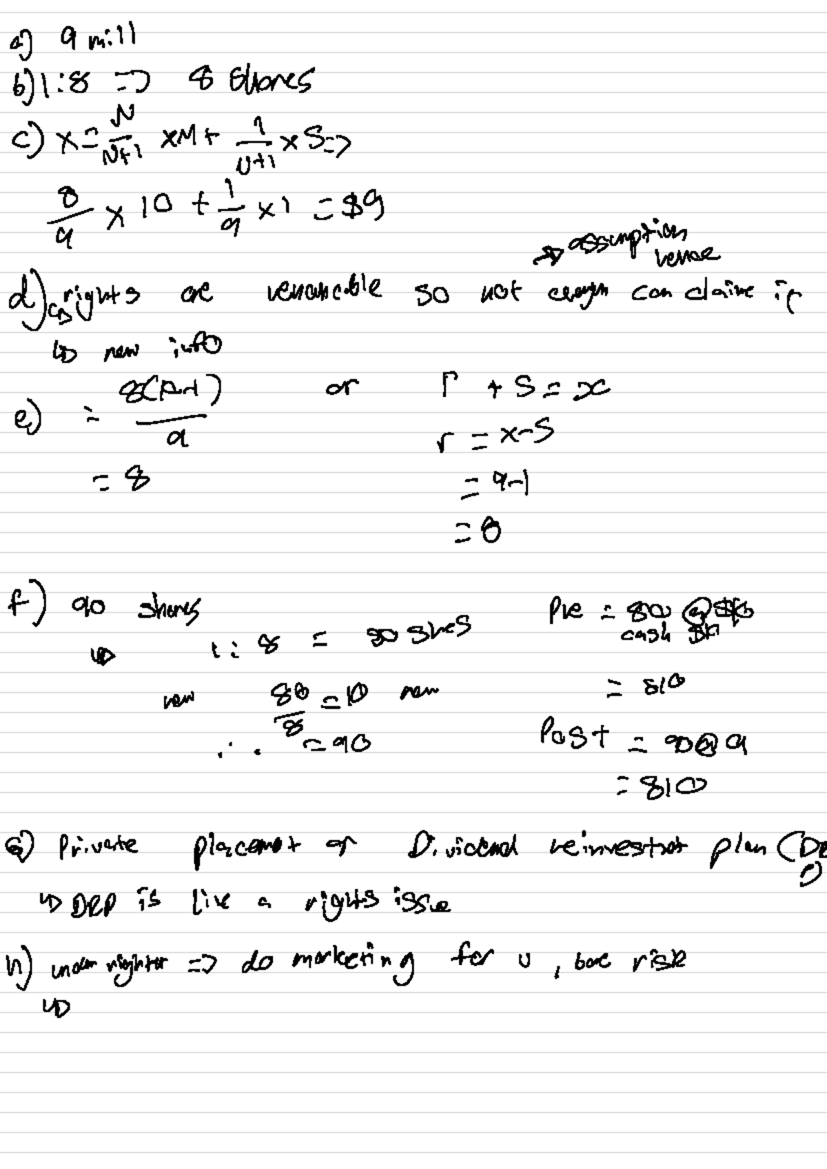 CFDM Tutorial 1: Worked Solutions for Financial Concepts - Studocu