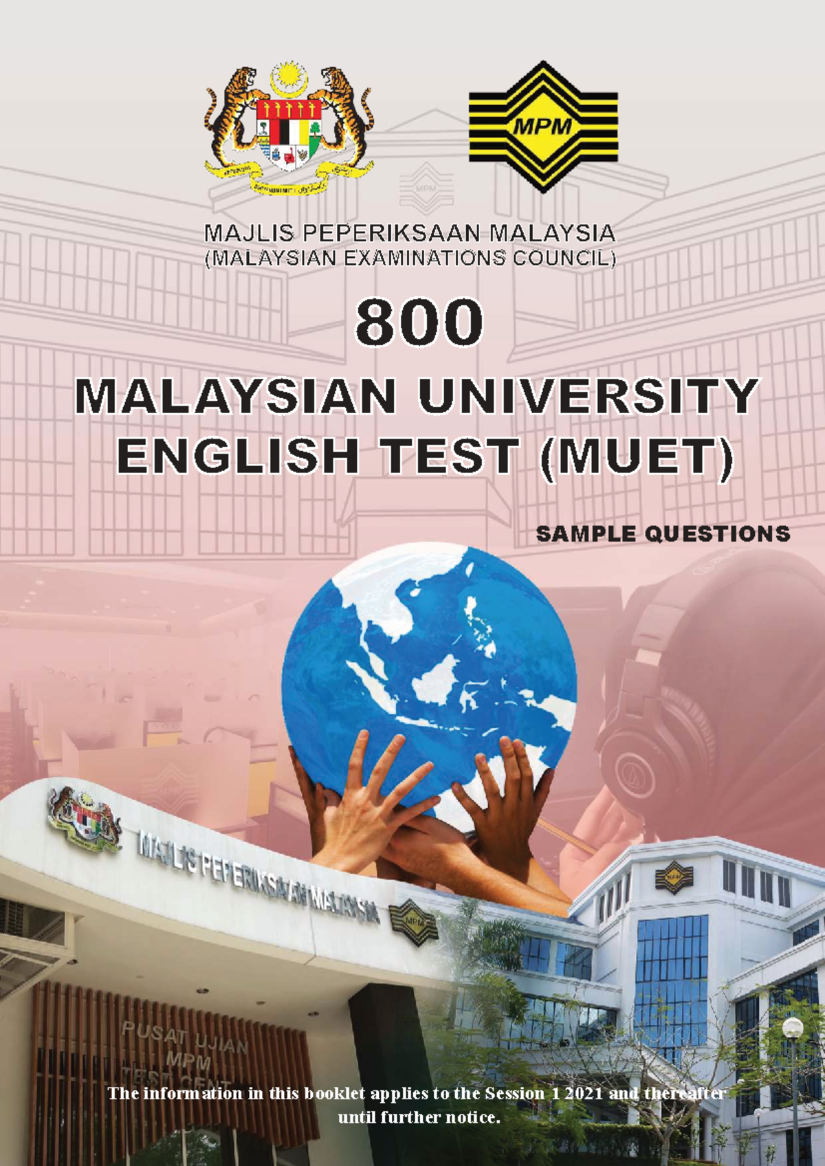 MPM 800 MUET Sample Questions: Listening & Speaking Notes - Studocu