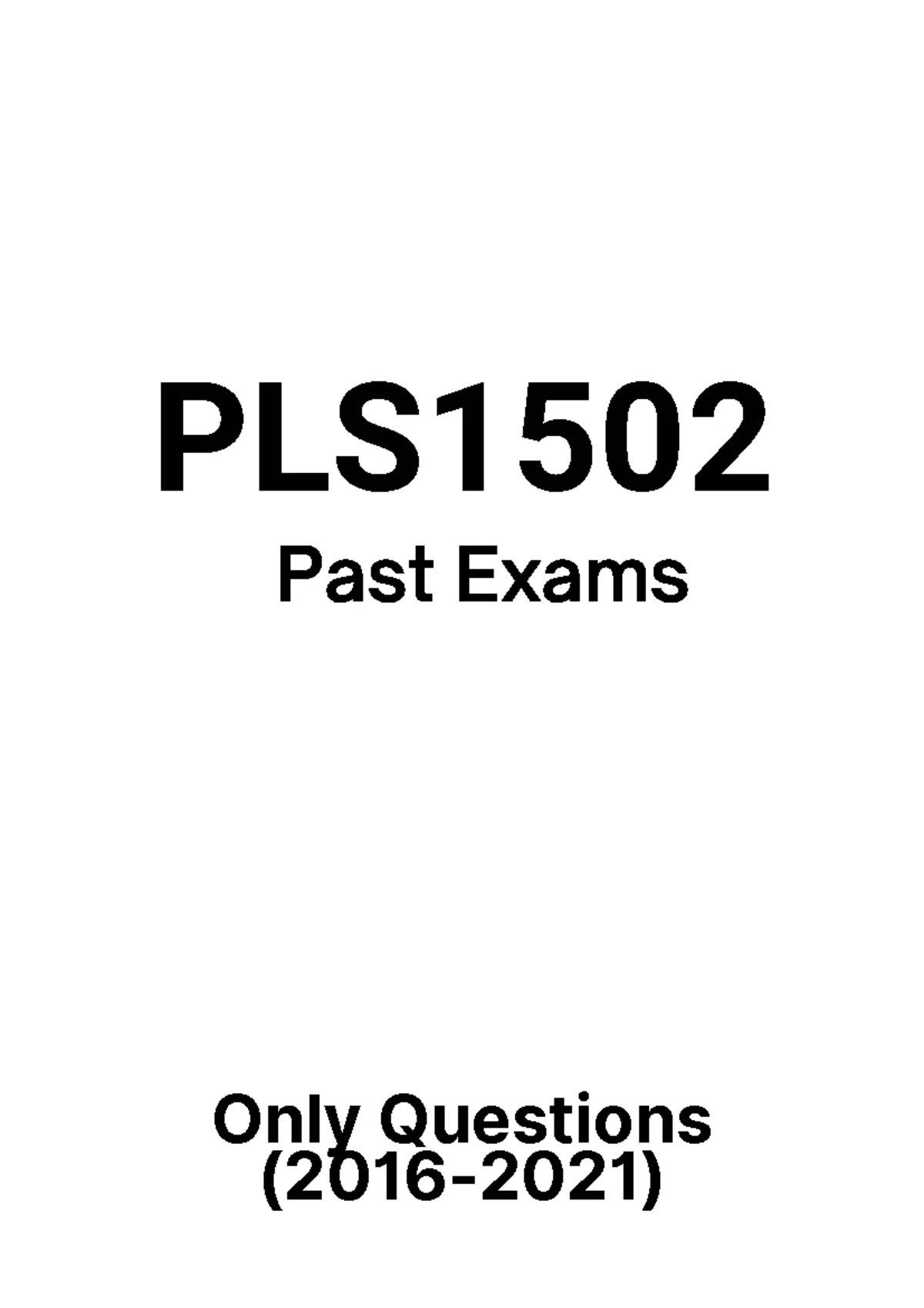 PLC1502 2021 TL 001 3 B - PLC1502/001/3/ Tutorial Letter 001/3/ PLC ...