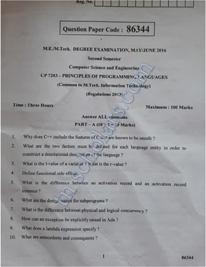 Previous Year Question Papers (PPL ME) - QP 2 Summary - Studocu