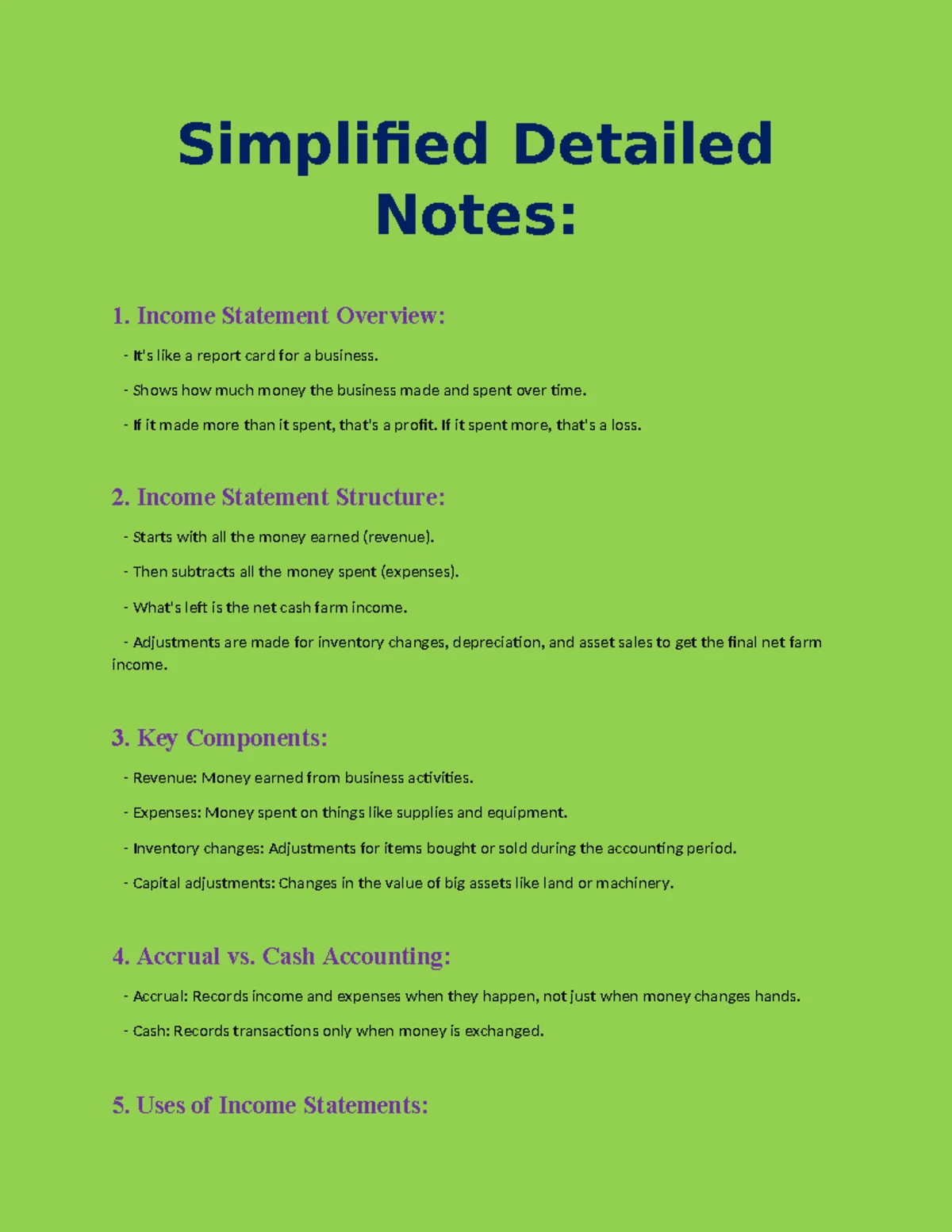 Lecture 6: Detailed Notes on Accounting Record Systems & Strategies ...