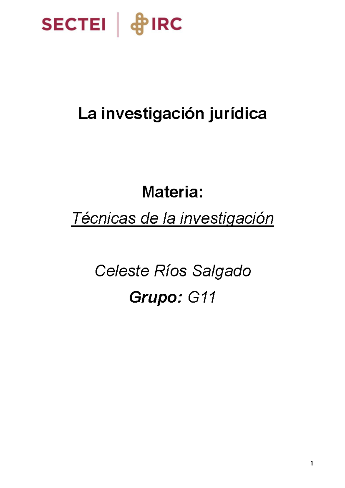 Rios Salgado Celeste - En este M trabajo se presenta esta investigación ...