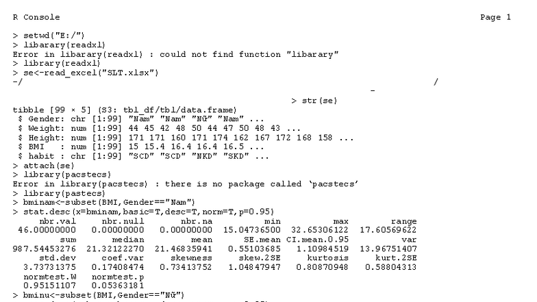 R Console Error Analysis: Library Issues and Data Summary - Studocu