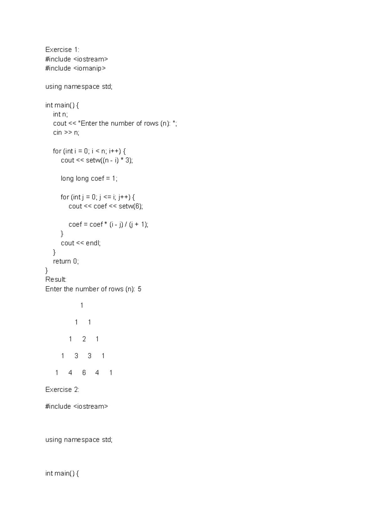 CS101: Programming Exercises on Number Patterns and Perfect Numbers ...