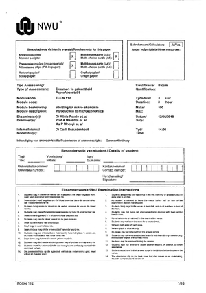 Chapter+1 notes - SIXTH EDITION ECONOMICS FOR SOUTH AFRICAN STUDENTS ...