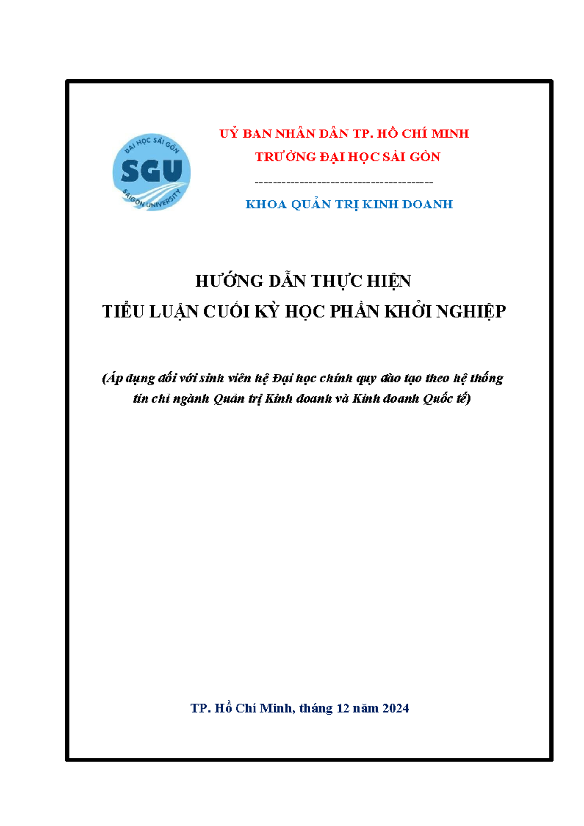 Huong DAN THUC HIEN TIEU LUAN CUOI KY HP KHOI Nghiep 2024 (1) - UỶ BAN ...