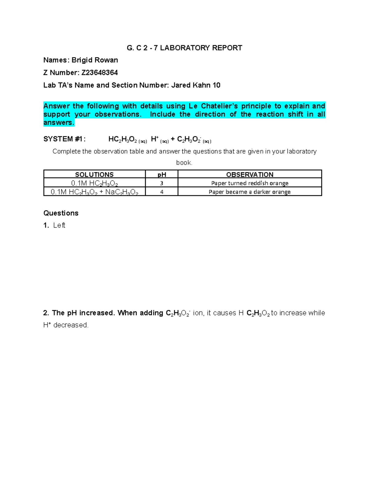 Chem 2 Lab 2-4: Freezing Point Depression Experiment Summary - Studocu