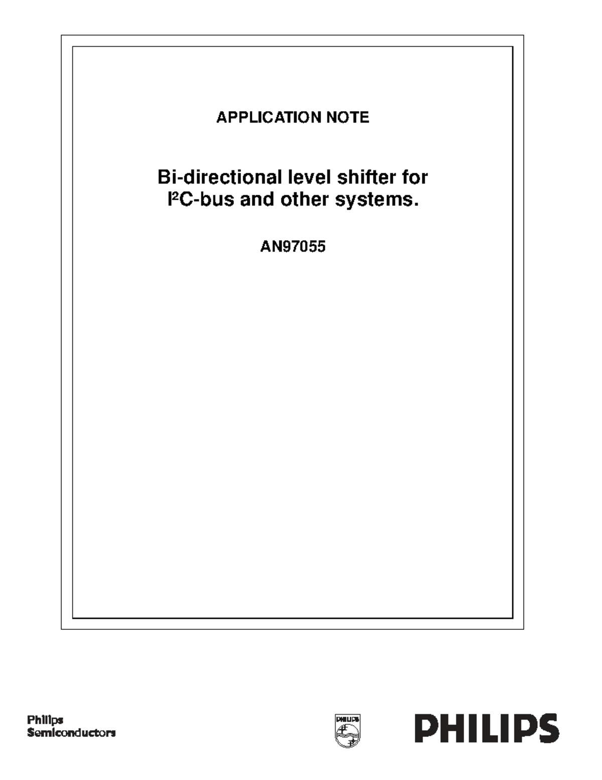 Level Shifter Application Note AN97055: Connecting Different Voltage ...