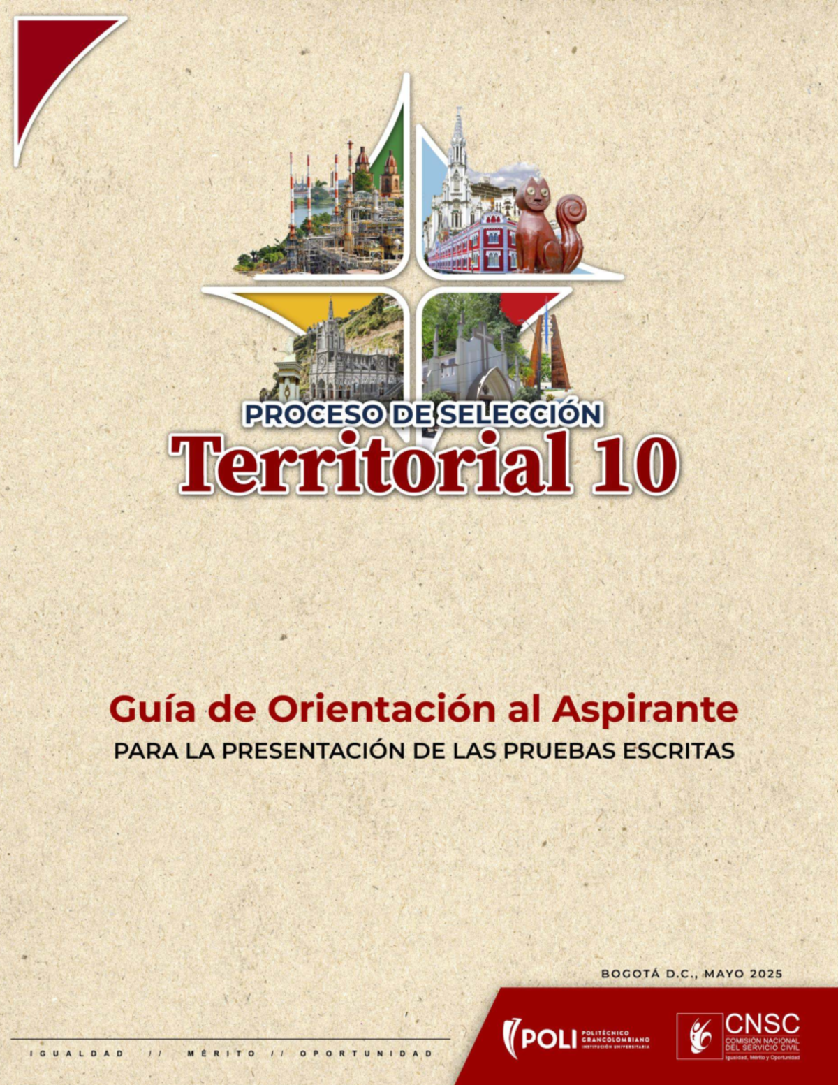 Guía de Orientación al Aspirante para Pruebas Escritas Territorial 10 ...