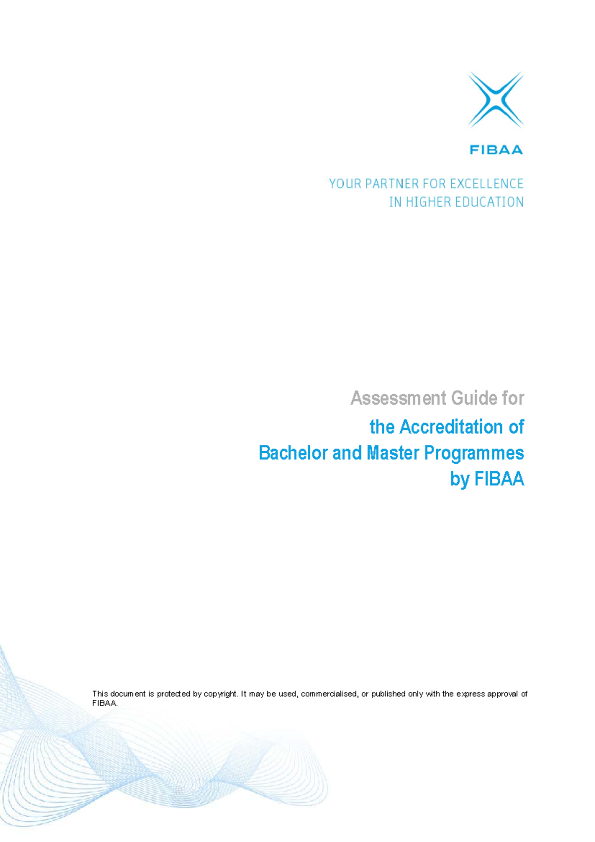 Assessment Guide for FIBAA Accreditation of Bachelor & Master Programs ...