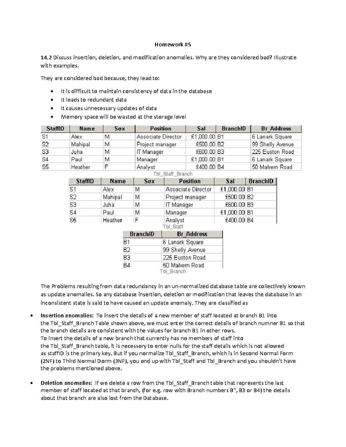 DDL - Lab SQL - OBL Database Design Project Summary - Studocu
