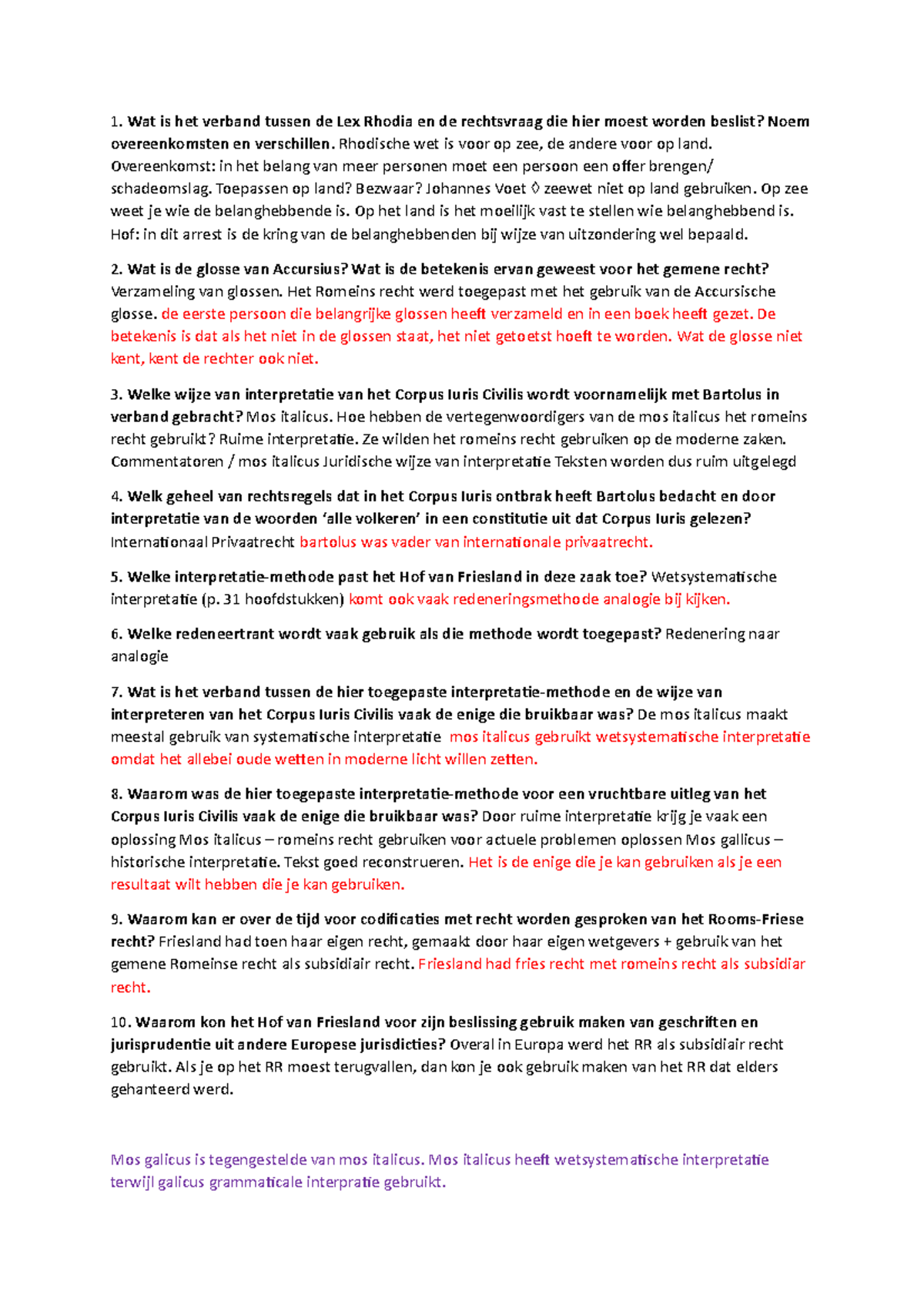 Week 6 Geschiedenis: Lex Rhodia, Accursius en Corpus Iuris Civilis ...