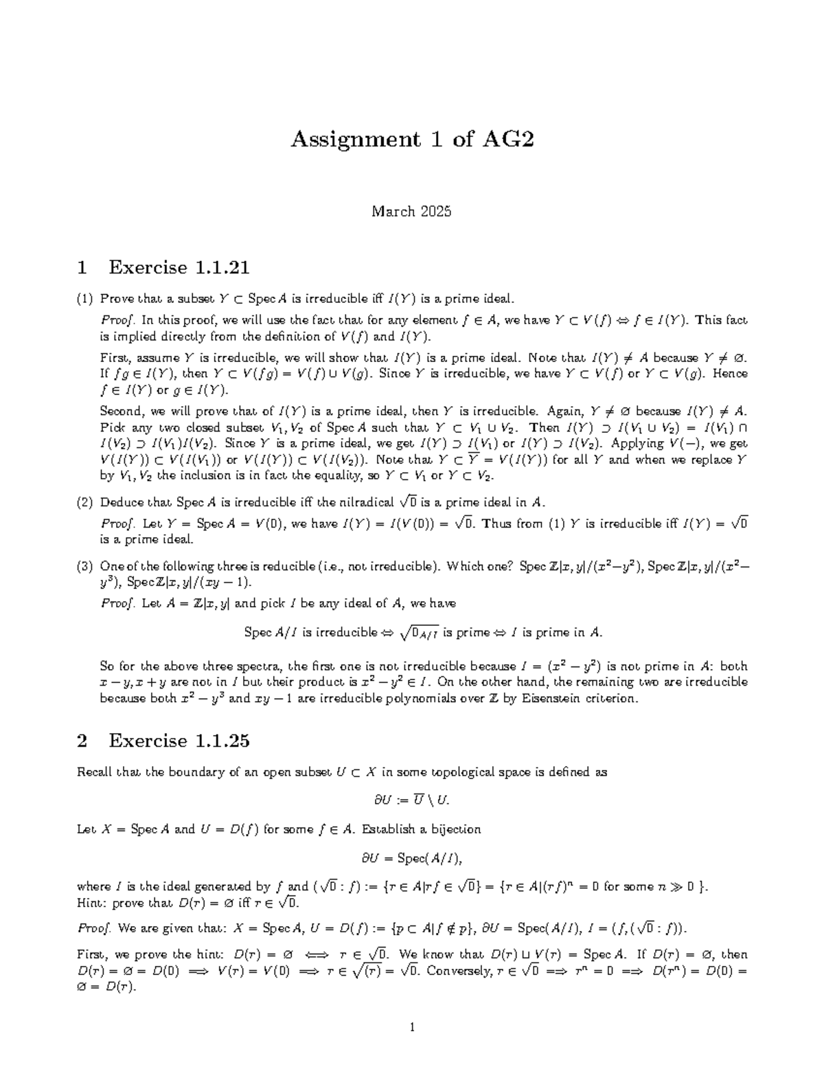AG2 - Practice Exercises and Solutions in Abstract Algebra - Studeersnel