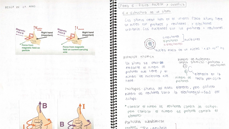 IB Física 2 - Tema E: Estructura Atómica y Energía Nuclear - Document Preview