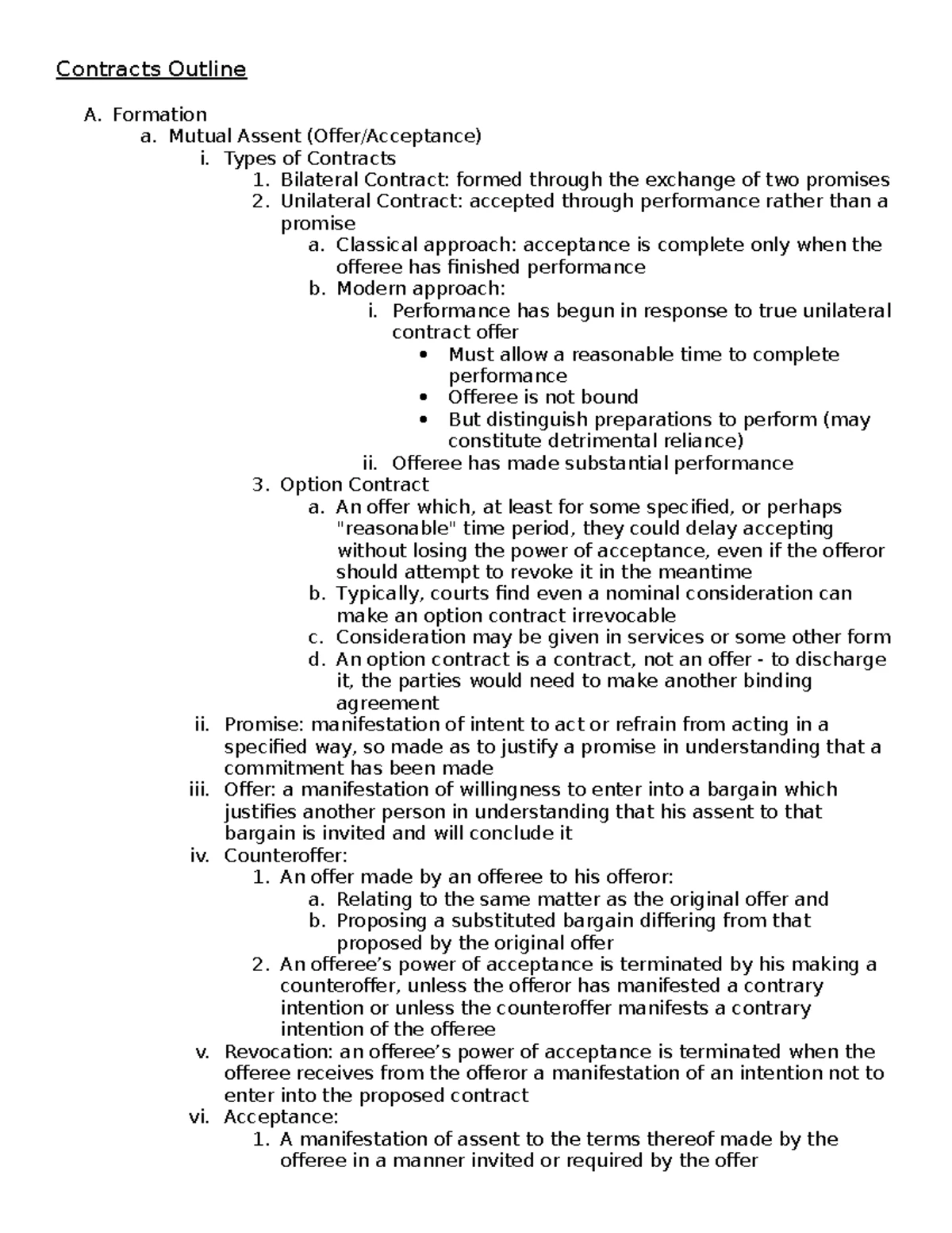 Torts II Outline - Key Concepts and Elements for Summer 2024 Exam - Studocu