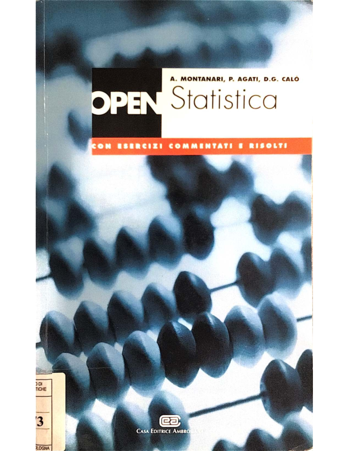 Open Statistica -esercizi - marketing e management - A. MONTANARI, P ...