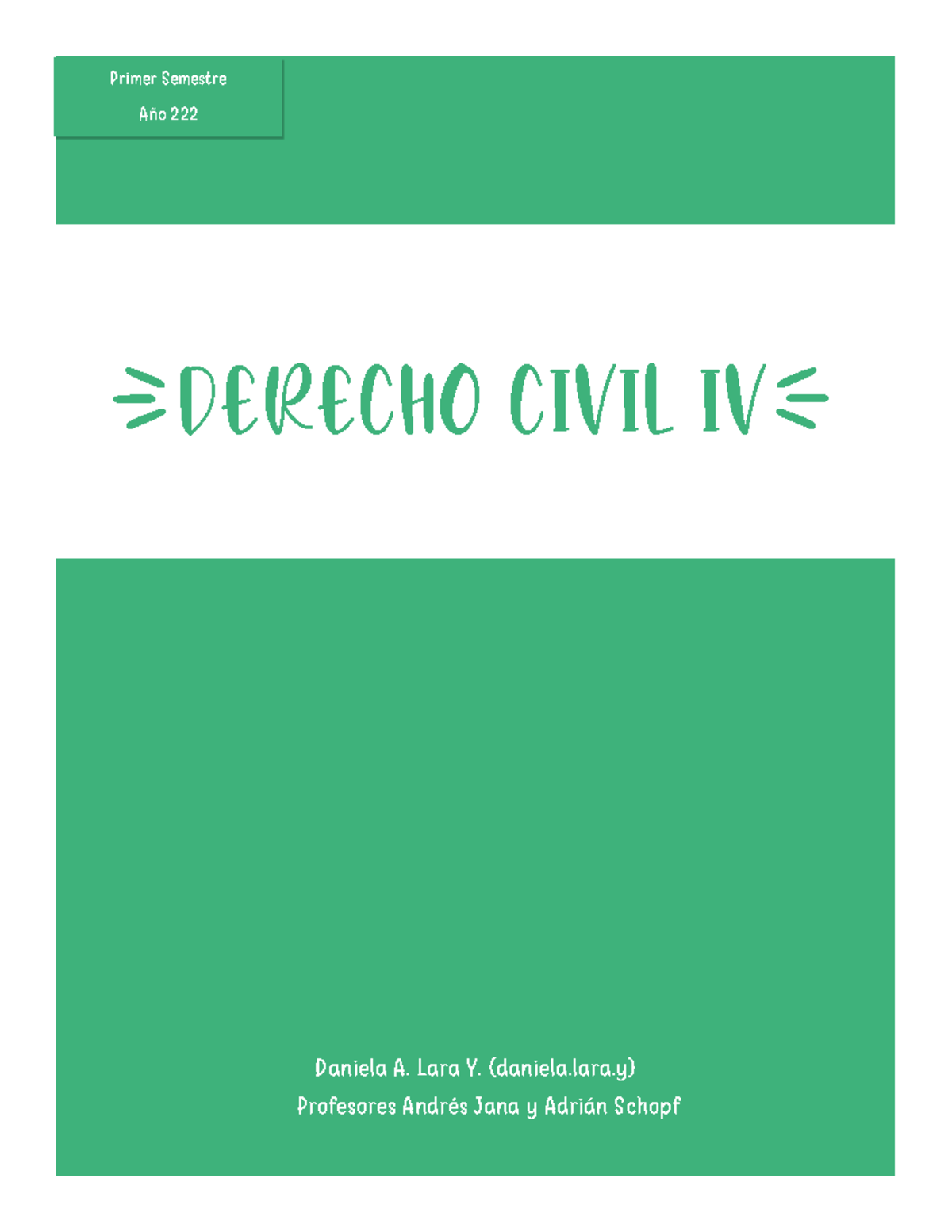 Derecho de Bienes: Análisis y Fundamentos - CIVIL 1er Semestre - Studocu